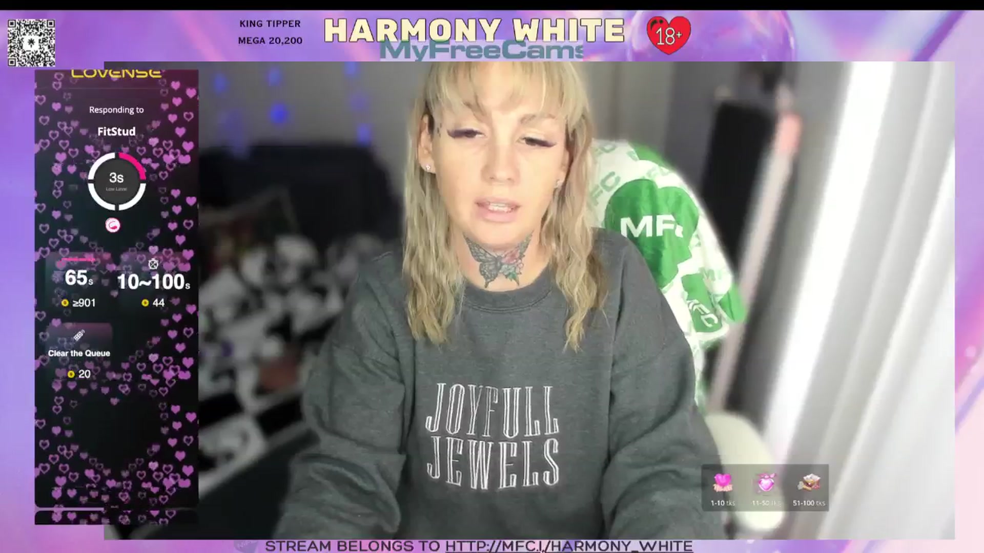 Gallery image thumbnail from Harmony_White's myfreecams stream on, 01/29/2025, 18:58 image 10 of 20