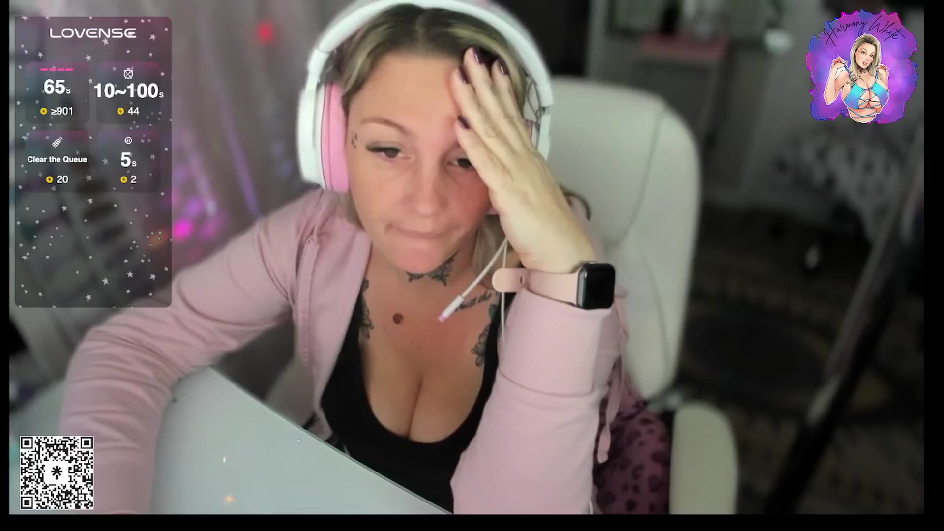 Gallery image thumbnail from Harmony_White's myfreecams stream on, 03/17/2025, 14:41 image 12 of 20
