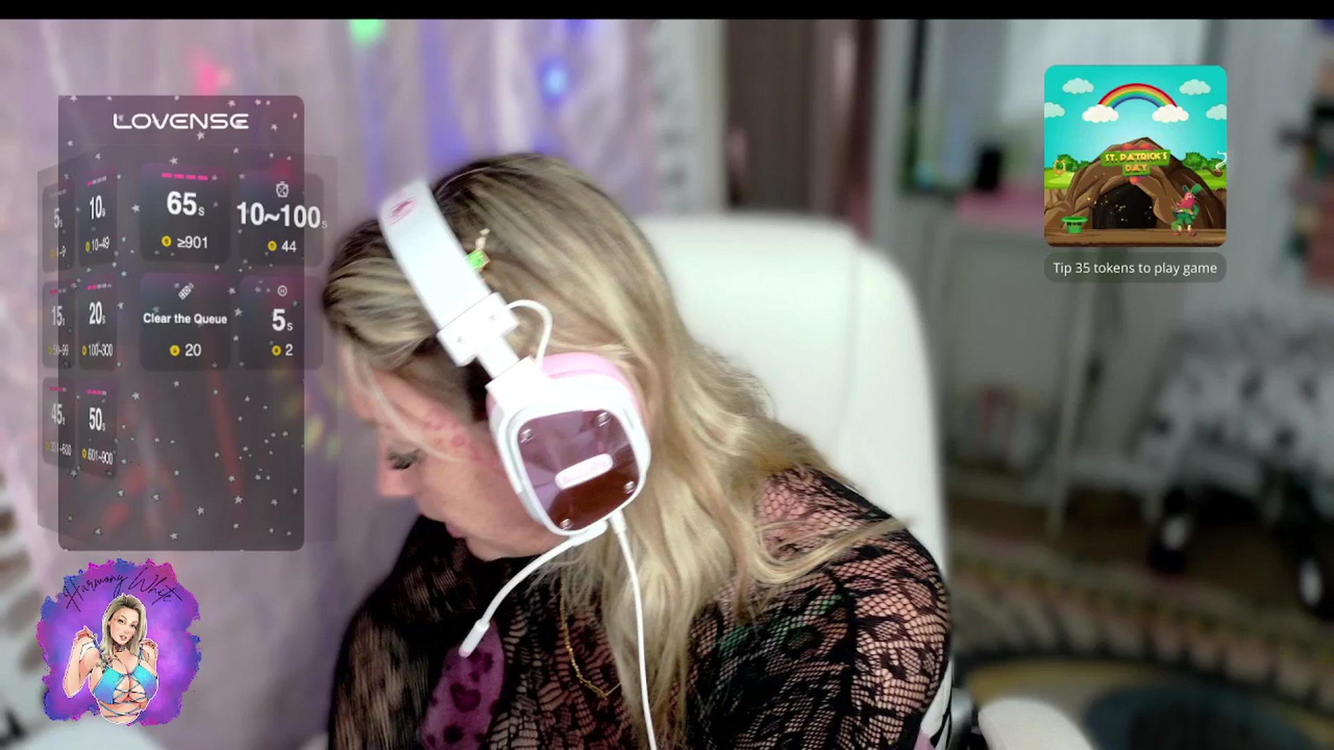Gallery image thumbnail from Harmony_White's myfreecams stream on, 04/07/2025, 15:40 image 18 of 20