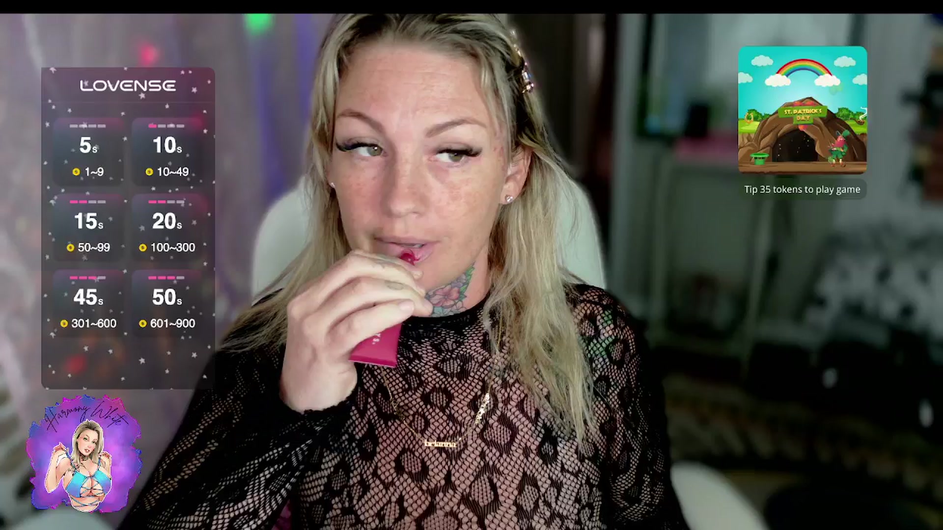 Gallery image thumbnail from Harmony_White's myfreecams stream on, 04/07/2025, 15:40 image 17 of 20