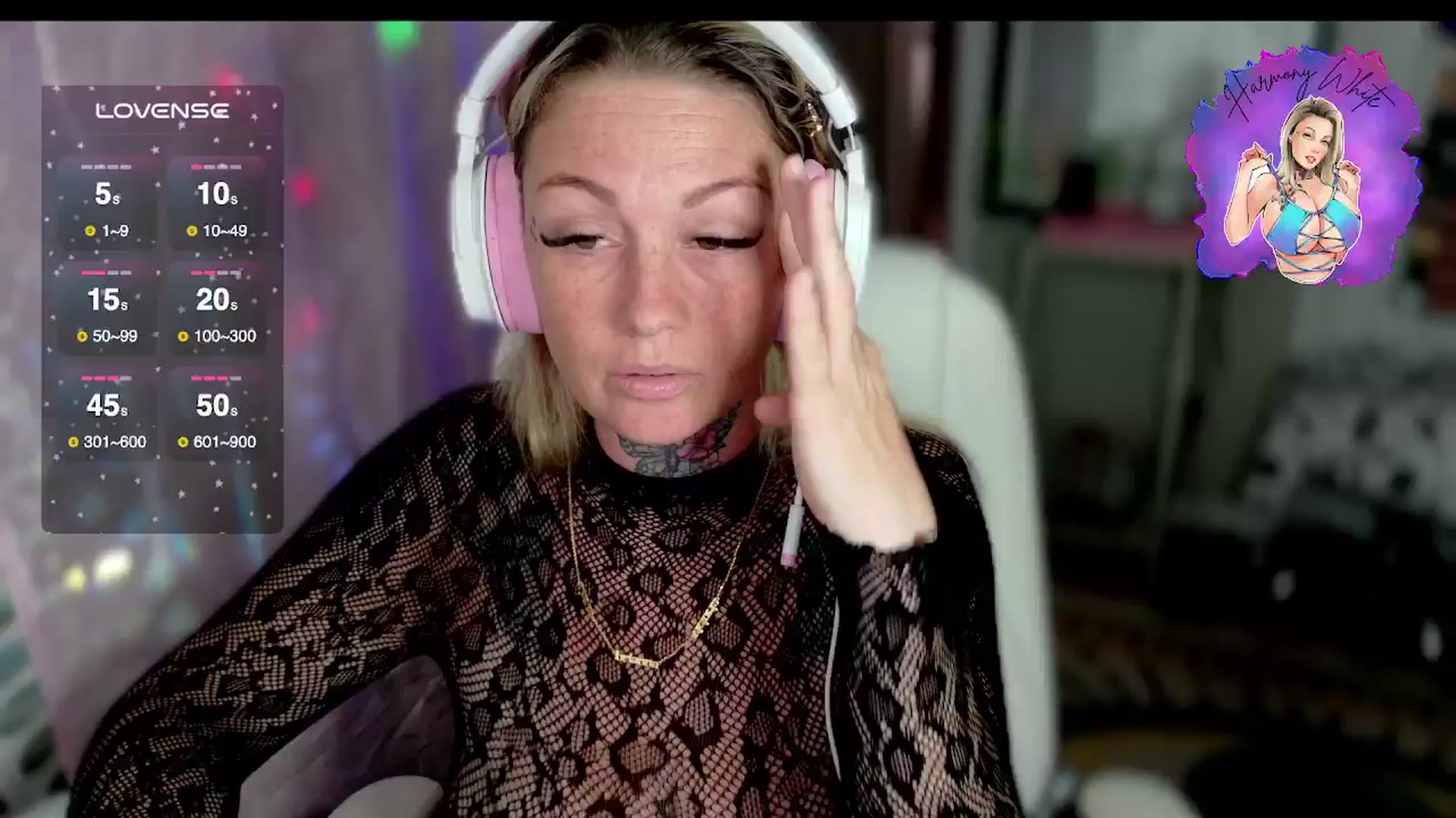 Gallery image thumbnail from Harmony_White's myfreecams stream on, 04/07/2025, 15:40 image 15 of 20