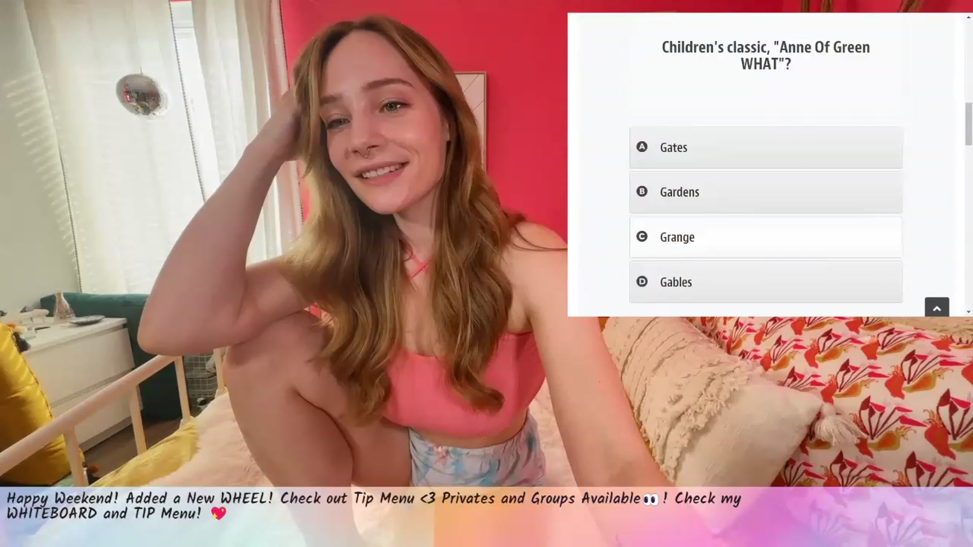 Gallery image thumbnail from HazelTaylorX's myfreecams stream on, 04/16/2023, 20:53 image 12 of 20