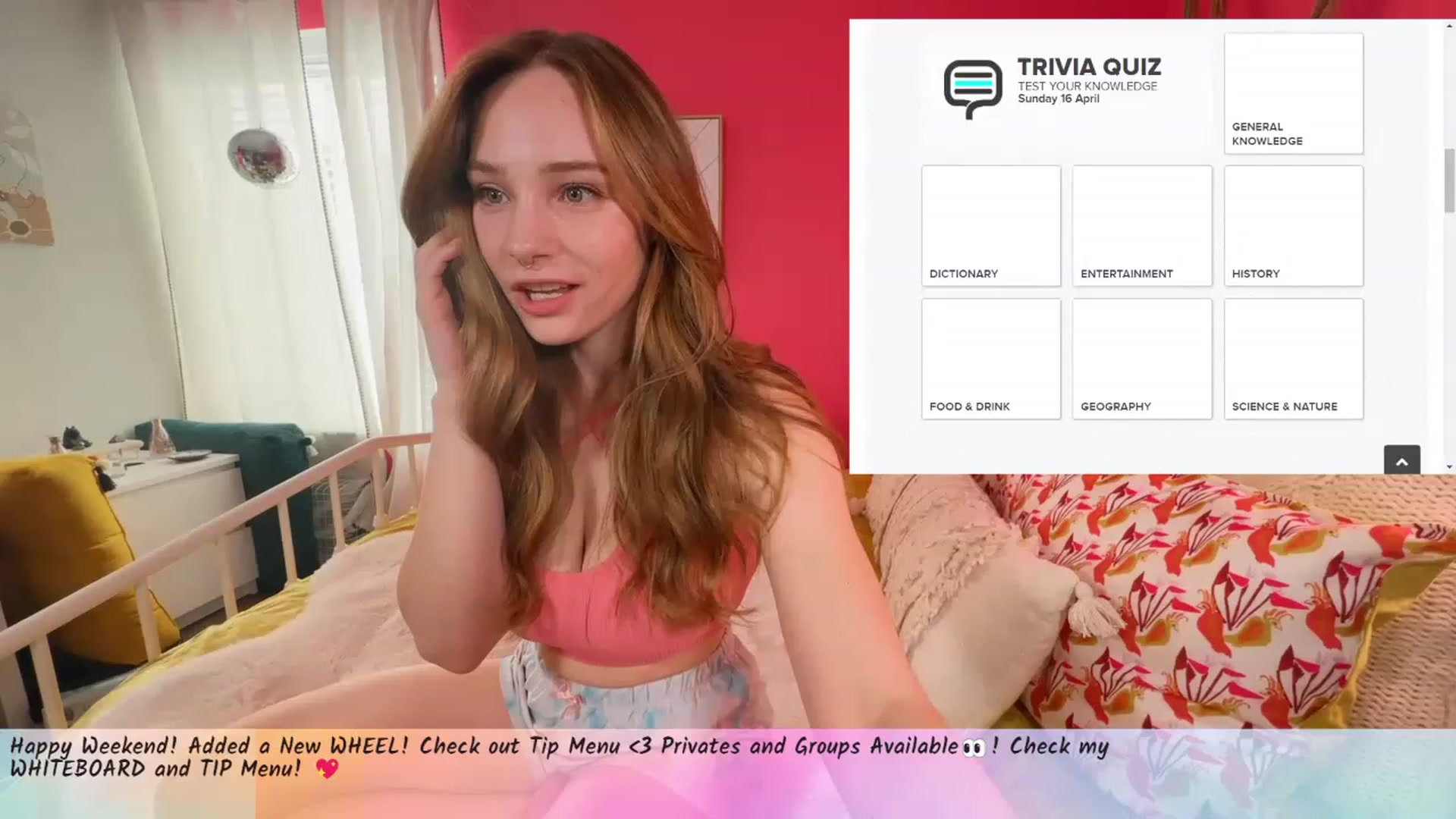 Gallery image thumbnail from HazelTaylorX's myfreecams stream on, 04/16/2023, 20:53 image 1 of 20