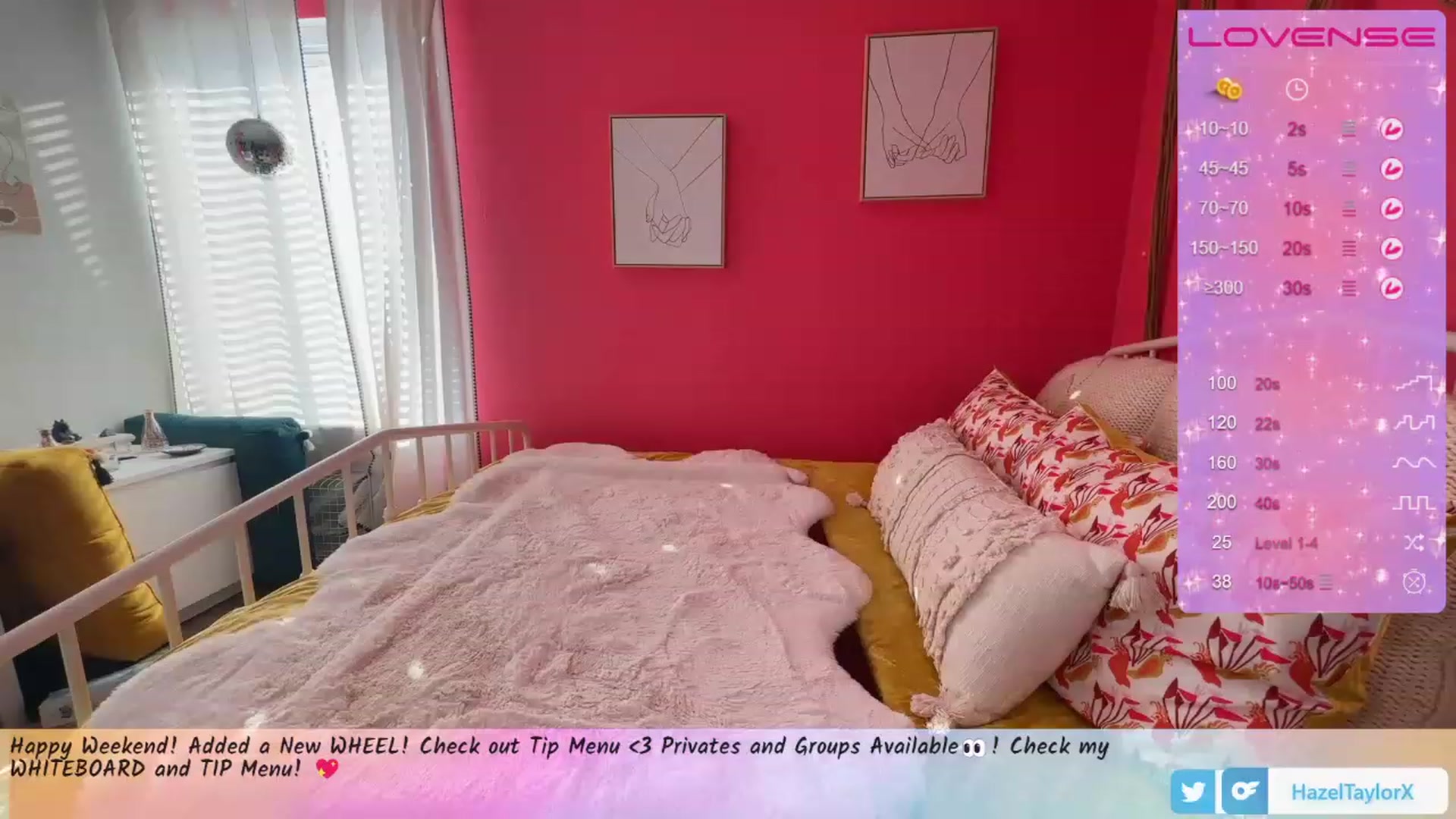 Gallery image thumbnail from HazelTaylorX's myfreecams stream on, 04/16/2023, 21:16 image 19 of 20