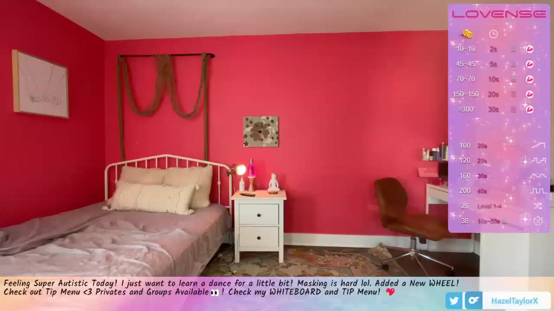 Gallery image thumbnail from HazelTaylorX's myfreecams stream on, 04/23/2023, 17:27 image 12 of 20