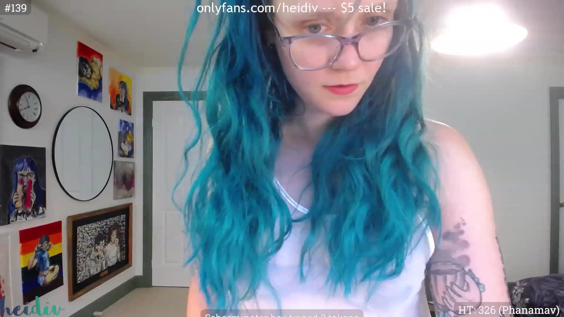 Gallery image thumbnail from Heidiv's myfreecams stream on, 02/01/2023, 09:40 image 4 of 20