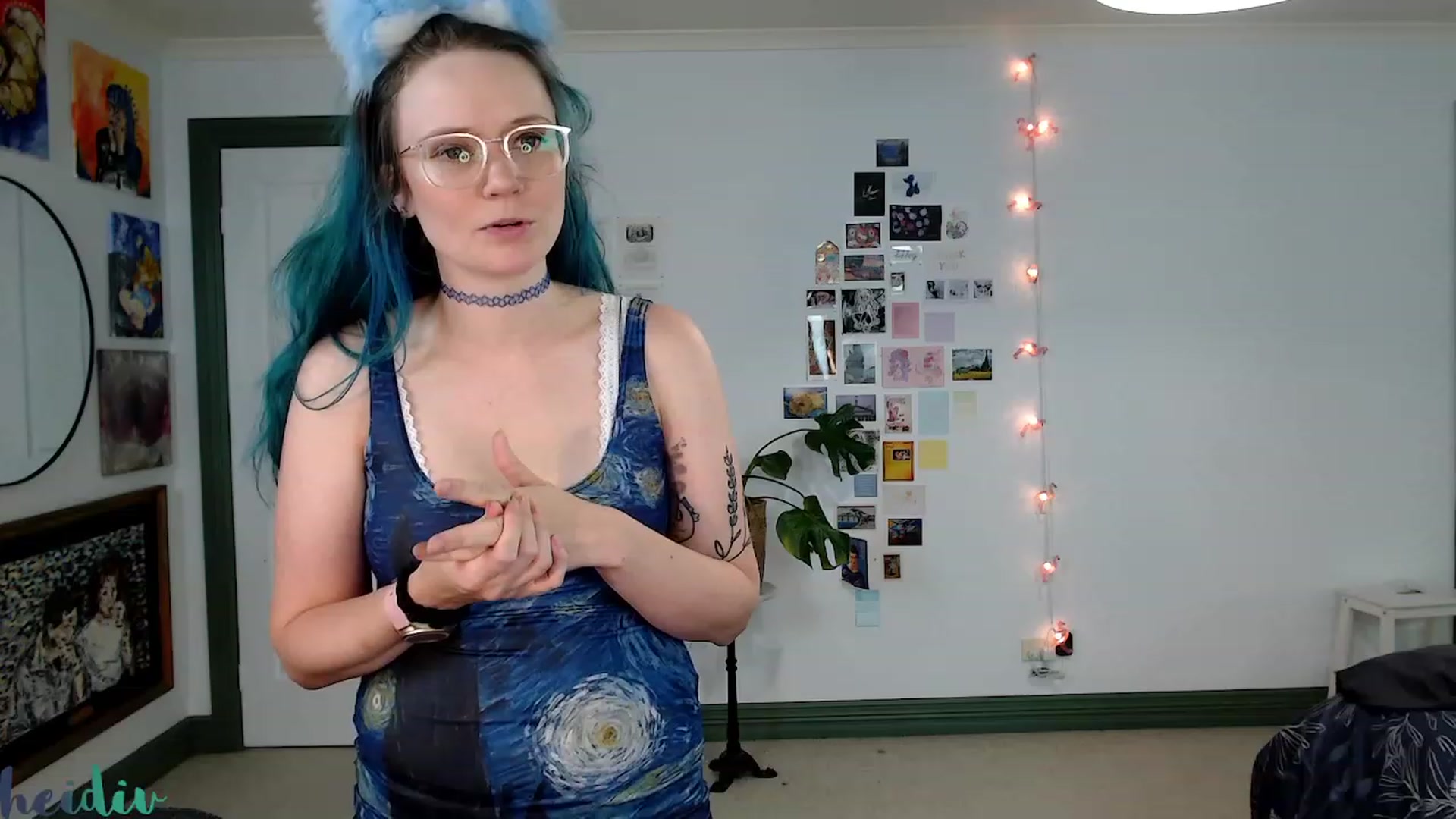 Gallery image thumbnail from Heidiv's myfreecams stream on, 02/18/2023, 03:52 image 1 of 20