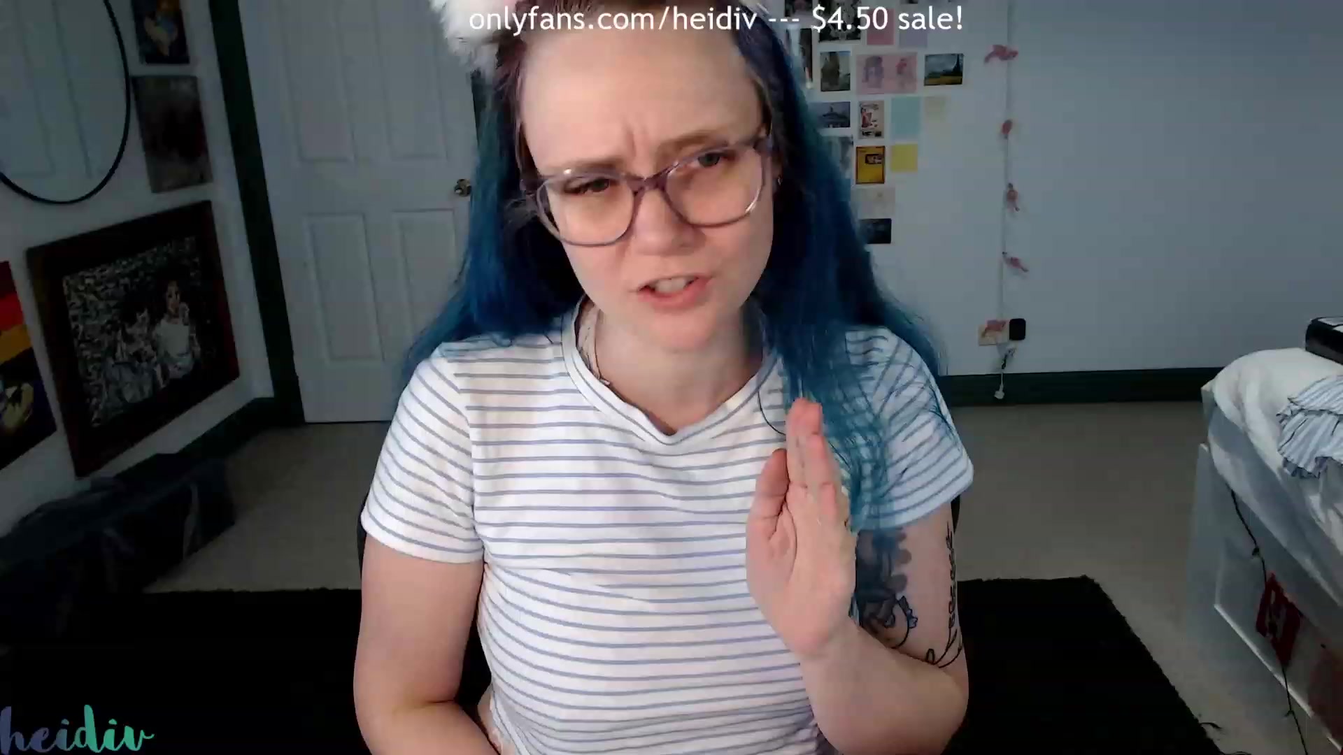 Gallery image thumbnail from Heidiv's myfreecams stream on, 06/01/2023, 10:46 image 5 of 20