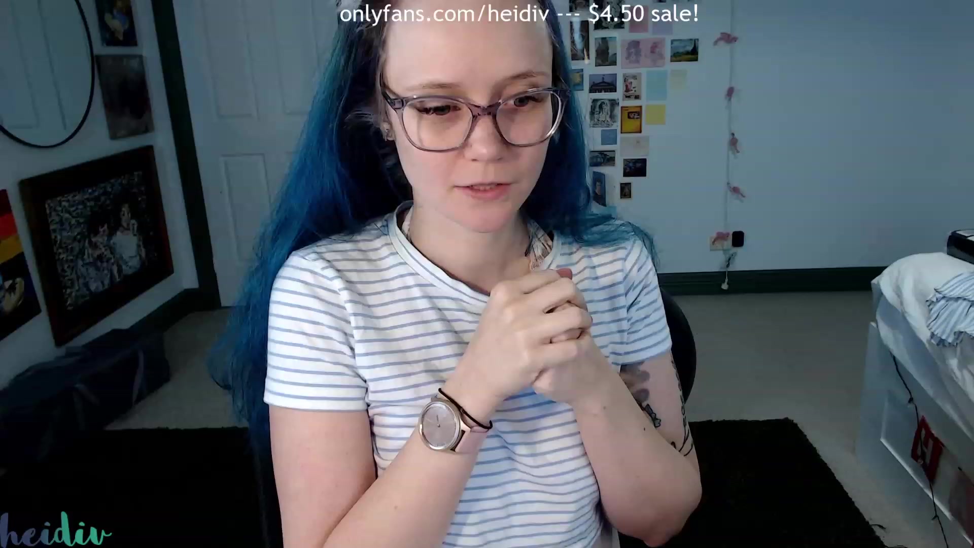 Gallery image thumbnail from Heidiv's myfreecams stream on, 06/01/2023, 10:46 image 4 of 20