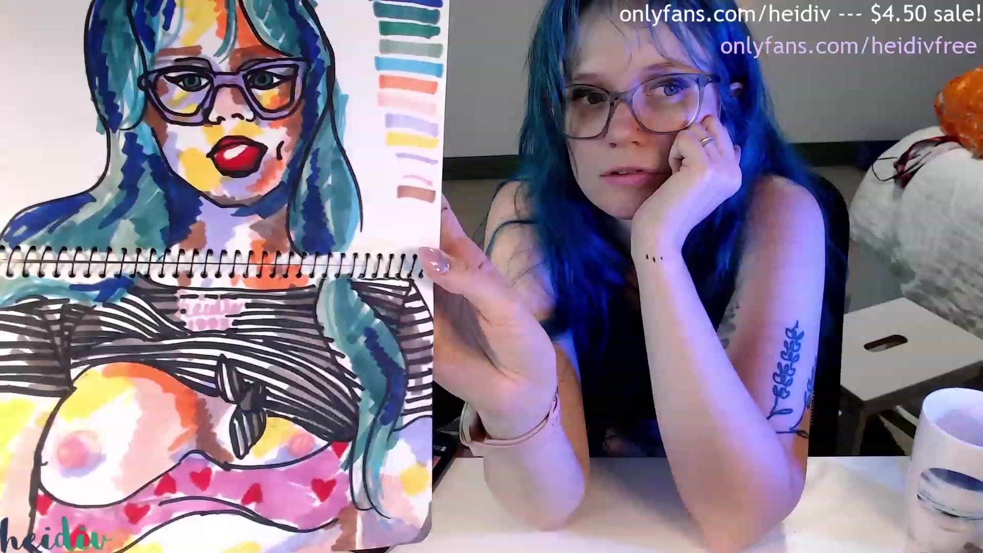 Gallery image thumbnail from Heidiv's myfreecams stream on, 07/07/2023, 11:08 image 16 of 20