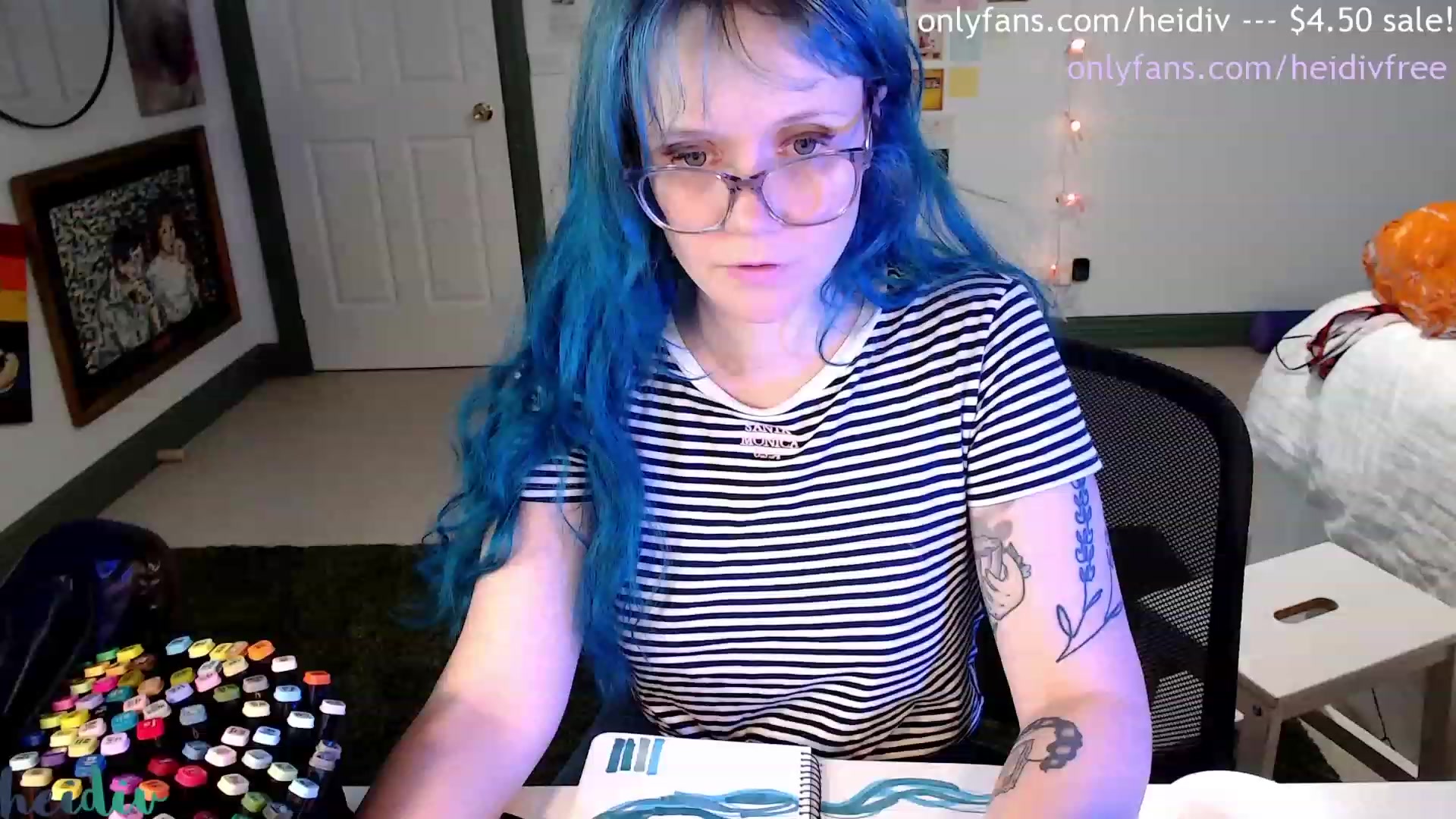 Gallery image thumbnail from Heidiv's myfreecams stream on, 07/07/2023, 11:08 image 7 of 20
