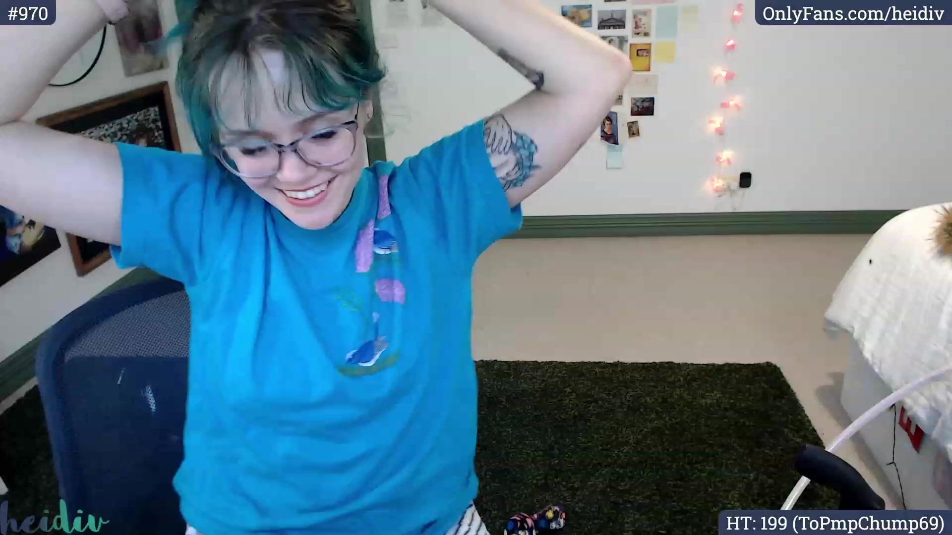 Gallery image thumbnail from Heidiv's myfreecams stream on, 10/02/2023, 07:02 image 20 of 20