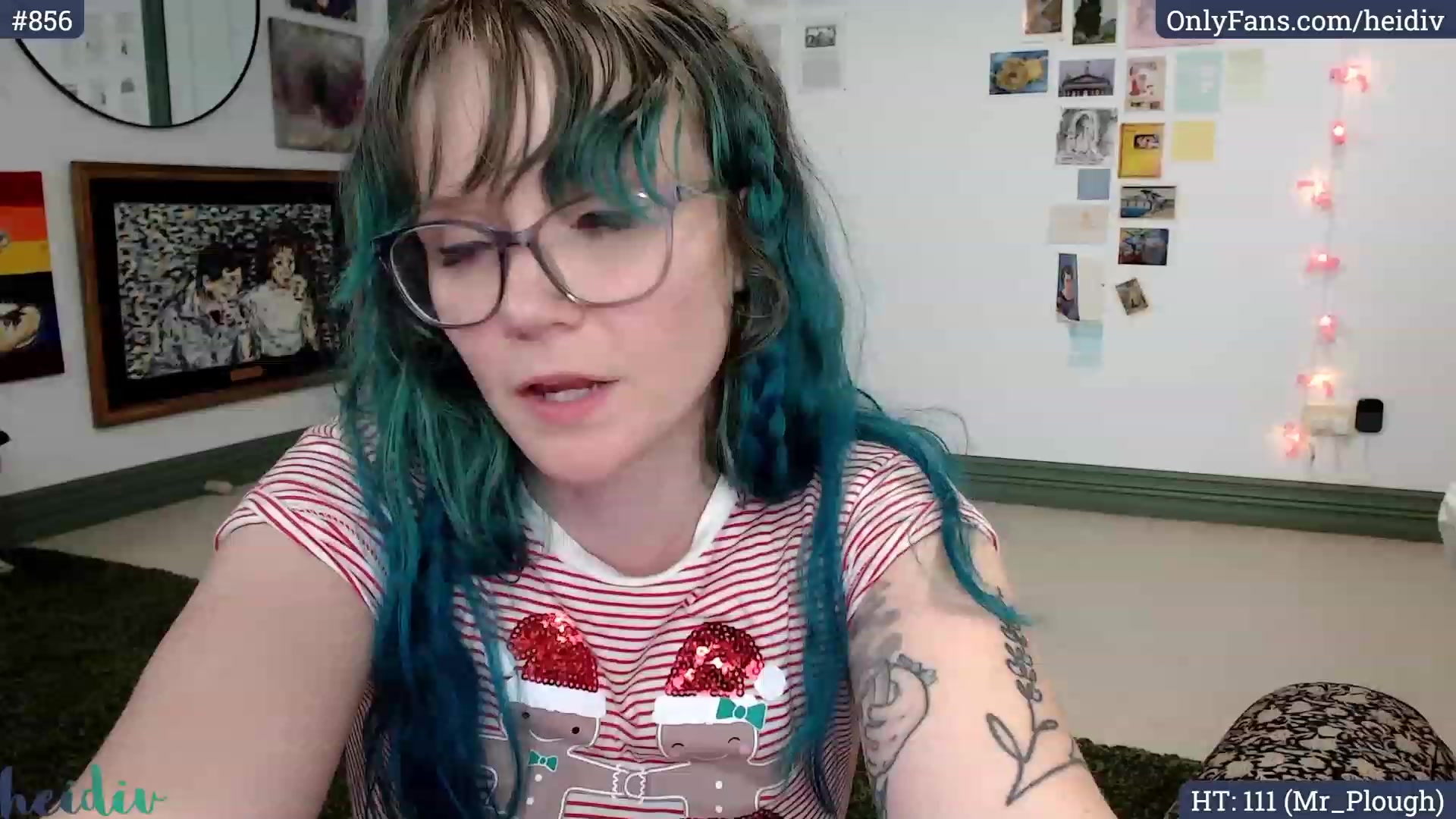 Gallery image thumbnail from Heidiv's myfreecams stream on, 12/08/2023, 09:53 image 1 of 20