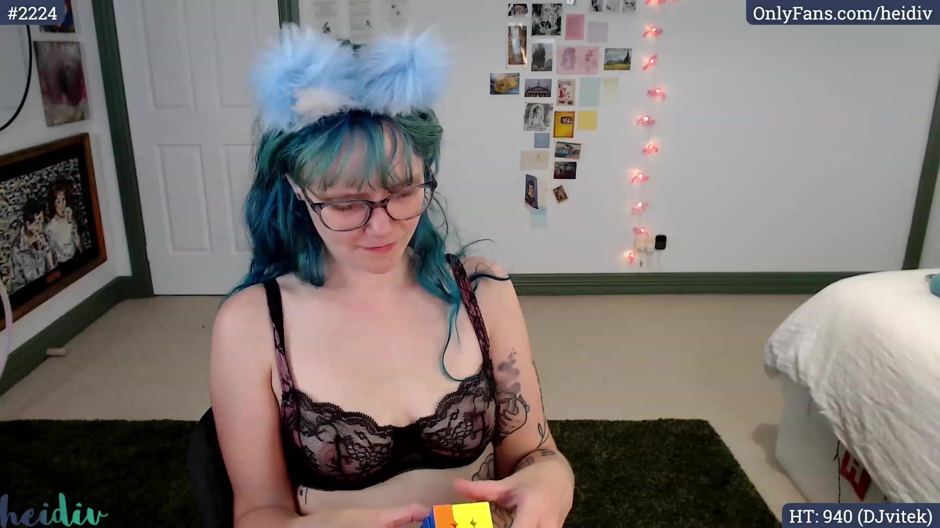 Gallery image thumbnail from Heidiv's myfreecams stream on, 01/12/2024, 09:54 image 9 of 20