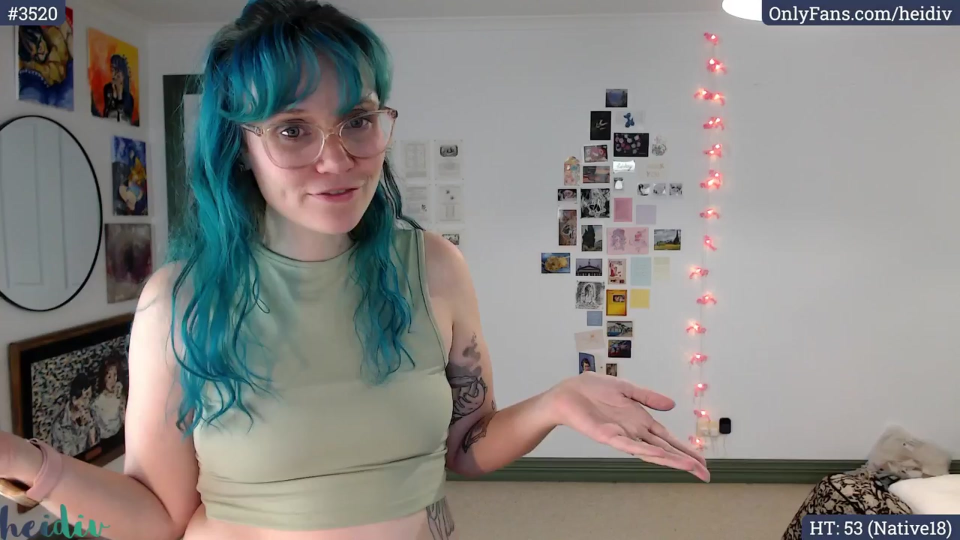 Gallery image thumbnail from Heidiv's myfreecams stream on, 04/05/2024, 10:04 image 1 of 20