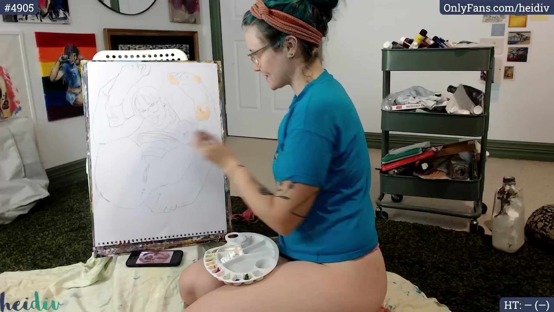Gallery image thumbnail from Heidiv's myfreecams stream on, 04/14/2024, 11:11 image 2 of 20