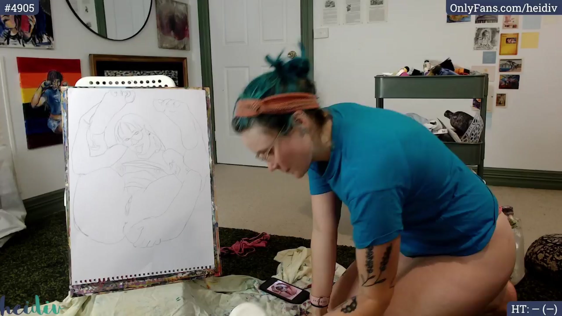 Gallery image thumbnail from Heidiv's myfreecams stream on, 04/14/2024, 11:11 image 1 of 20
