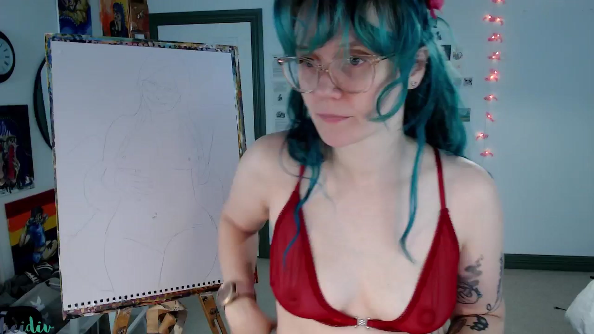 Gallery image thumbnail from Heidiv's myfreecams stream on, 07/04/2024, 02:01 image 2 of 20