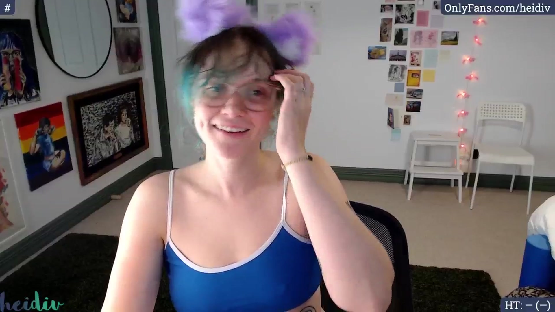 Gallery image thumbnail from Heidiv's myfreecams stream on, 09/01/2024, 11:18 image 2 of 20