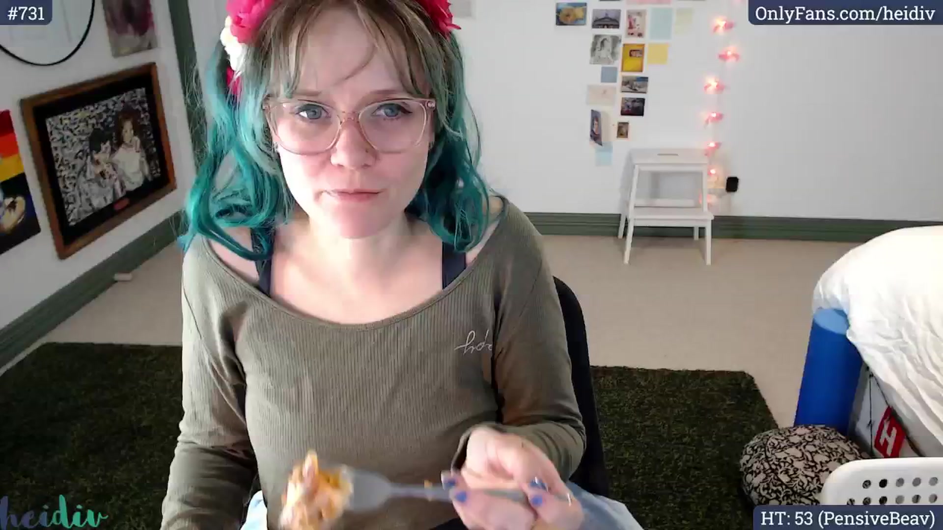 Gallery image thumbnail from Heidiv's myfreecams stream on, 09/02/2024, 01:15 image 4 of 20