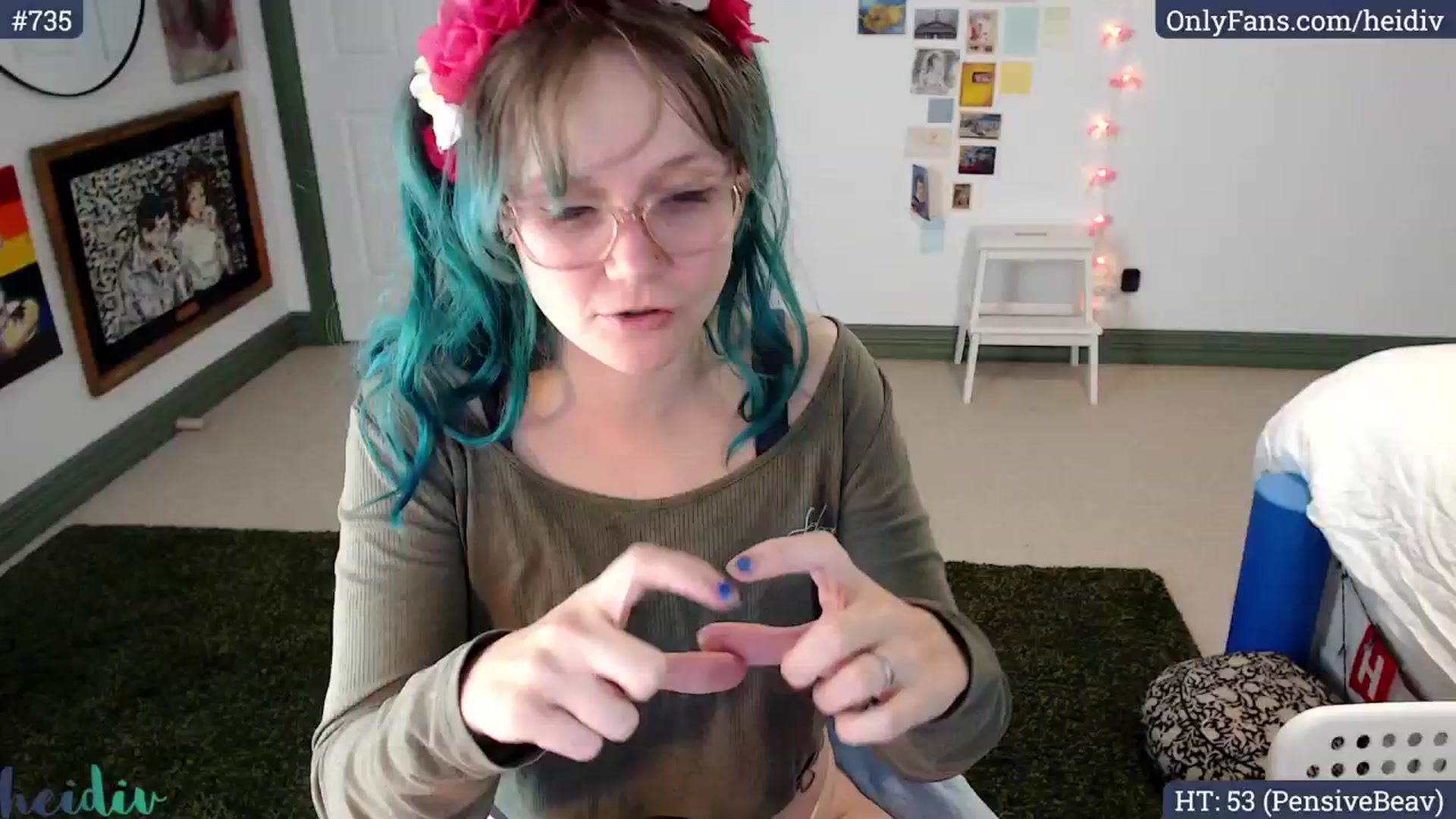 Gallery image thumbnail from Heidiv's myfreecams stream on, 09/02/2024, 01:15 image 6 of 20