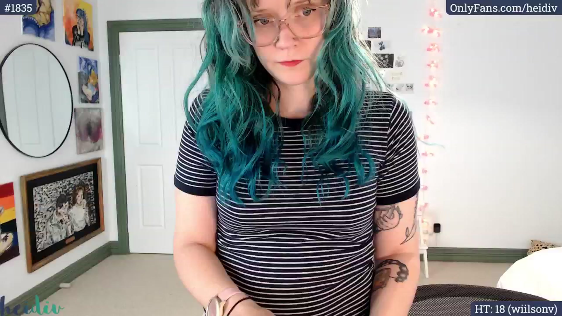 Gallery image thumbnail from Heidiv's myfreecams stream on, 09/12/2024, 02:27 image 1 of 20