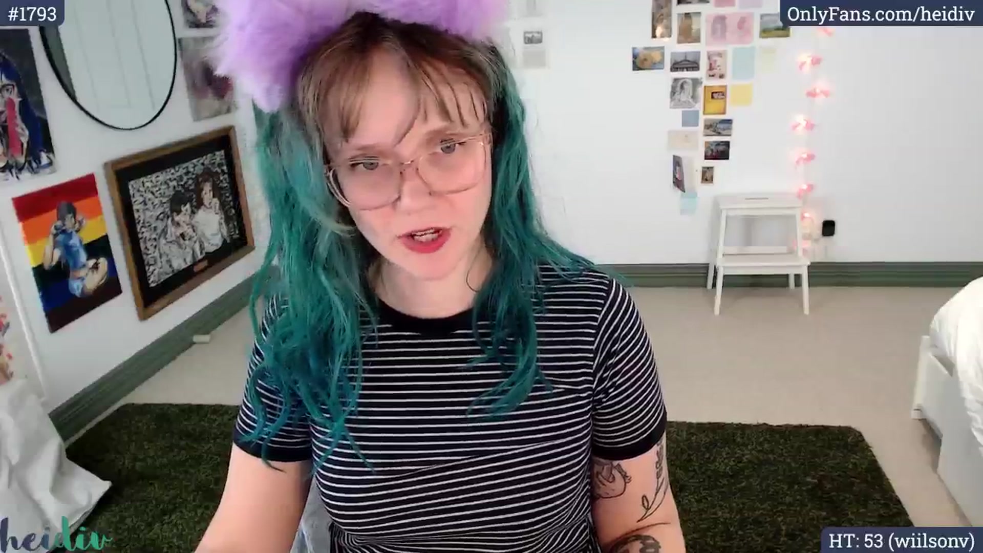 Gallery image thumbnail from Heidiv's myfreecams stream on, 09/12/2024, 02:27 image 6 of 20