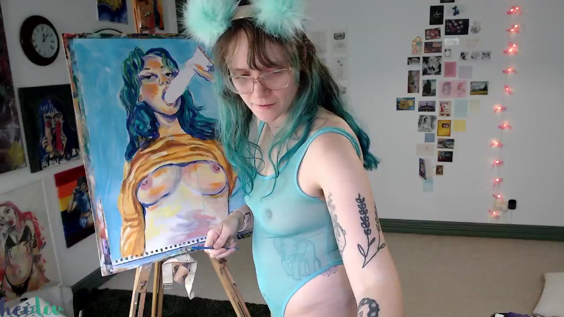 Gallery image thumbnail from Heidiv's myfreecams stream on, 09/19/2024, 01:55 image 8 of 20