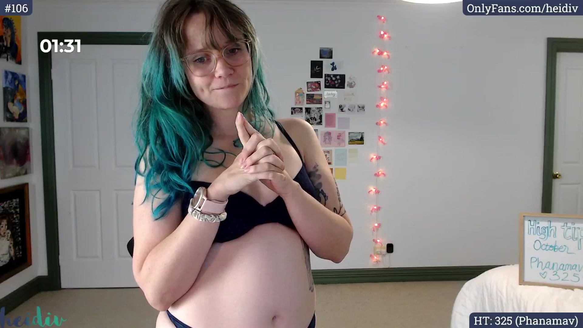Gallery image thumbnail from Heidiv's myfreecams stream on, 10/01/2024, 08:44 image 15 of 20