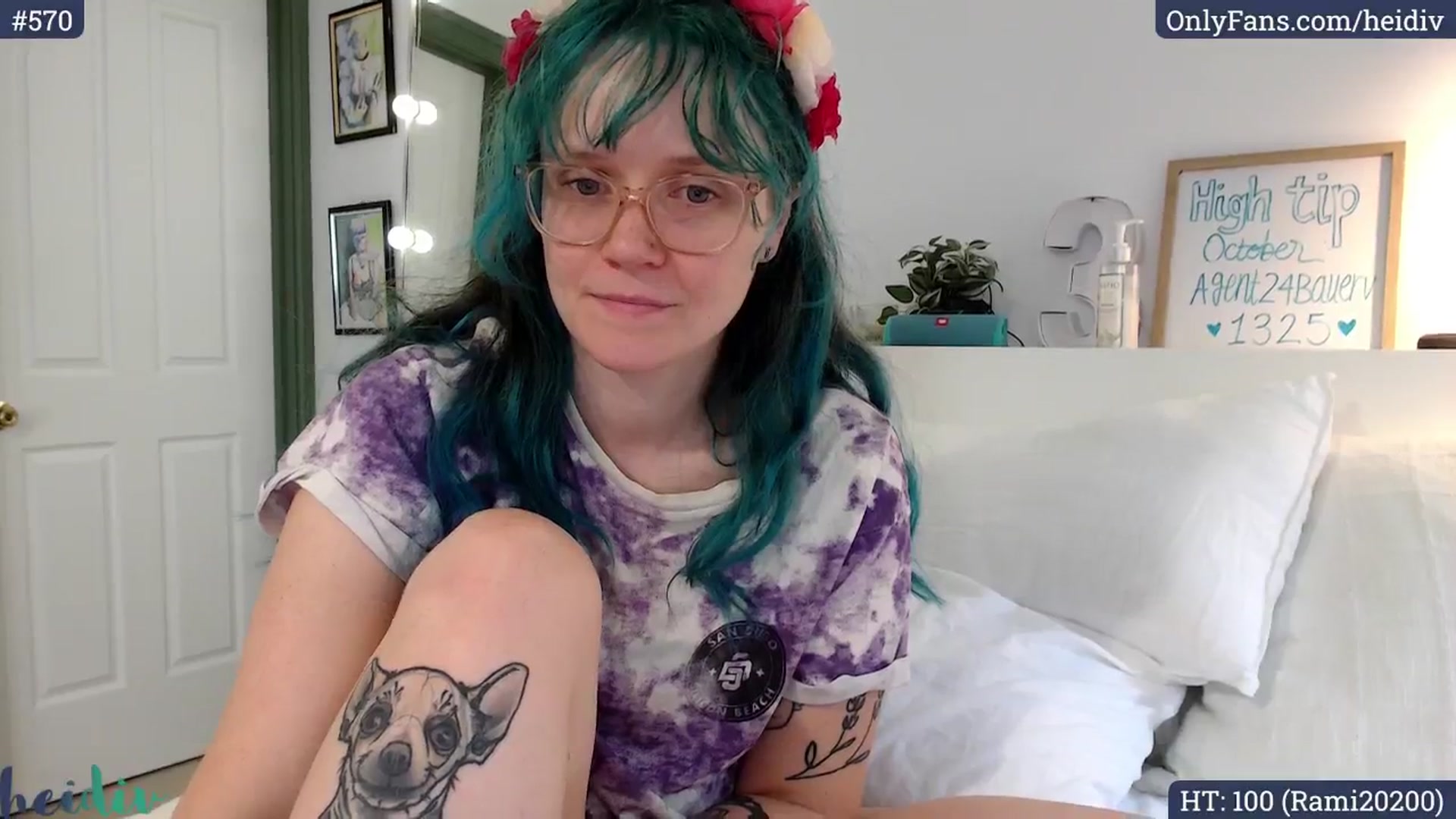 Gallery image thumbnail from Heidiv's myfreecams stream on, 10/07/2024, 01:02 image 12 of 20