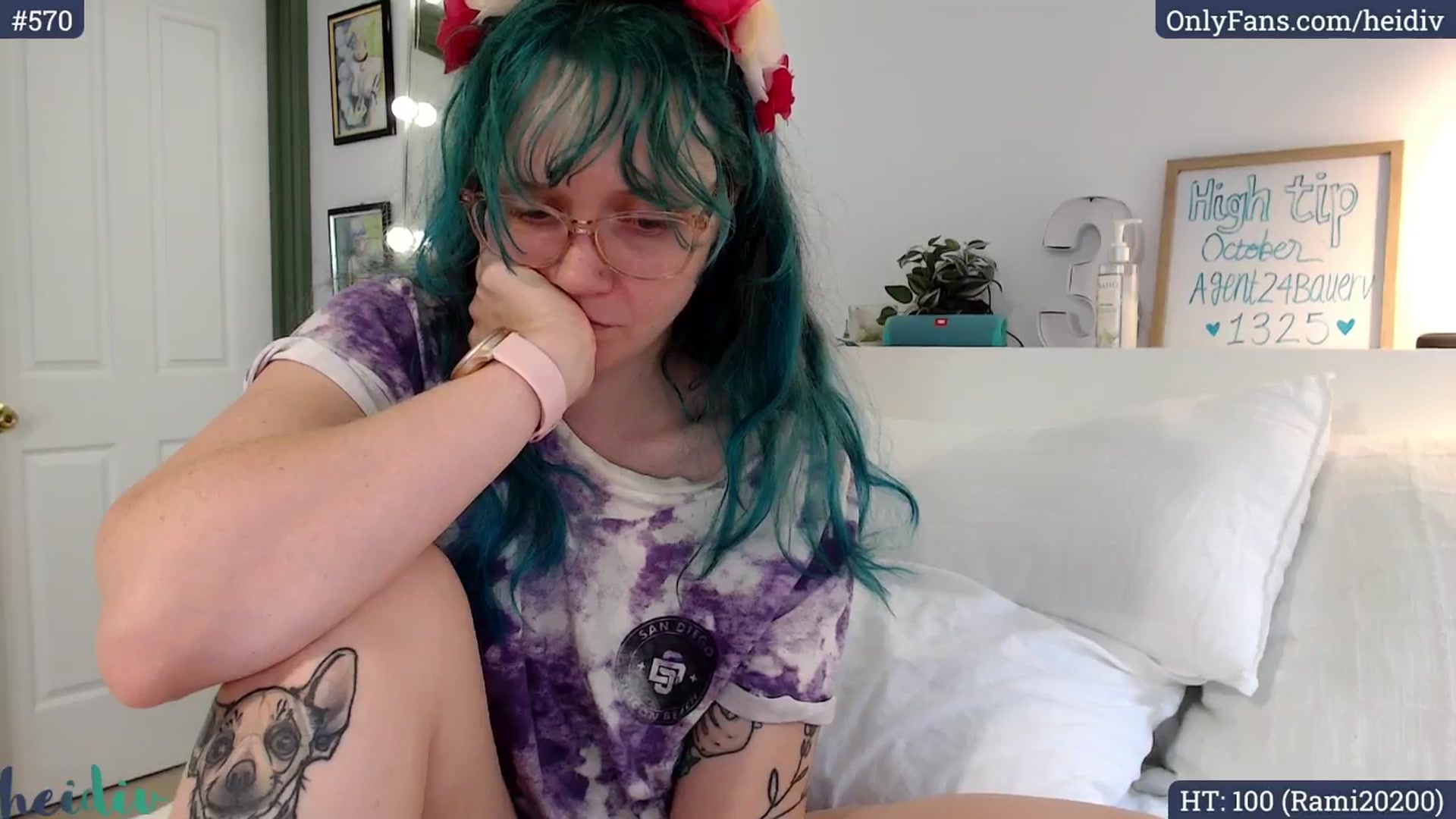Gallery image thumbnail from Heidiv's myfreecams stream on, 10/07/2024, 01:02 image 11 of 20