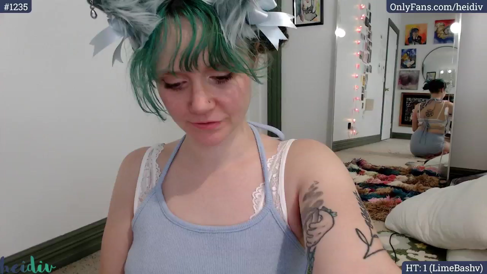 Gallery image thumbnail from Heidiv's myfreecams stream on, 11/29/2024, 04:18 image 1 of 20