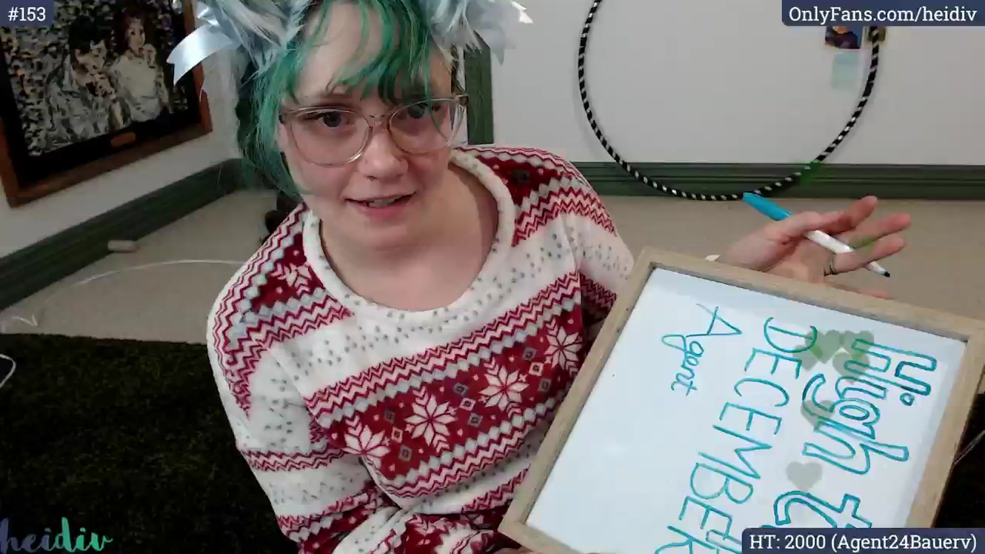 Gallery image thumbnail from Heidiv's myfreecams stream on, 12/01/2024, 08:57 image 2 of 20