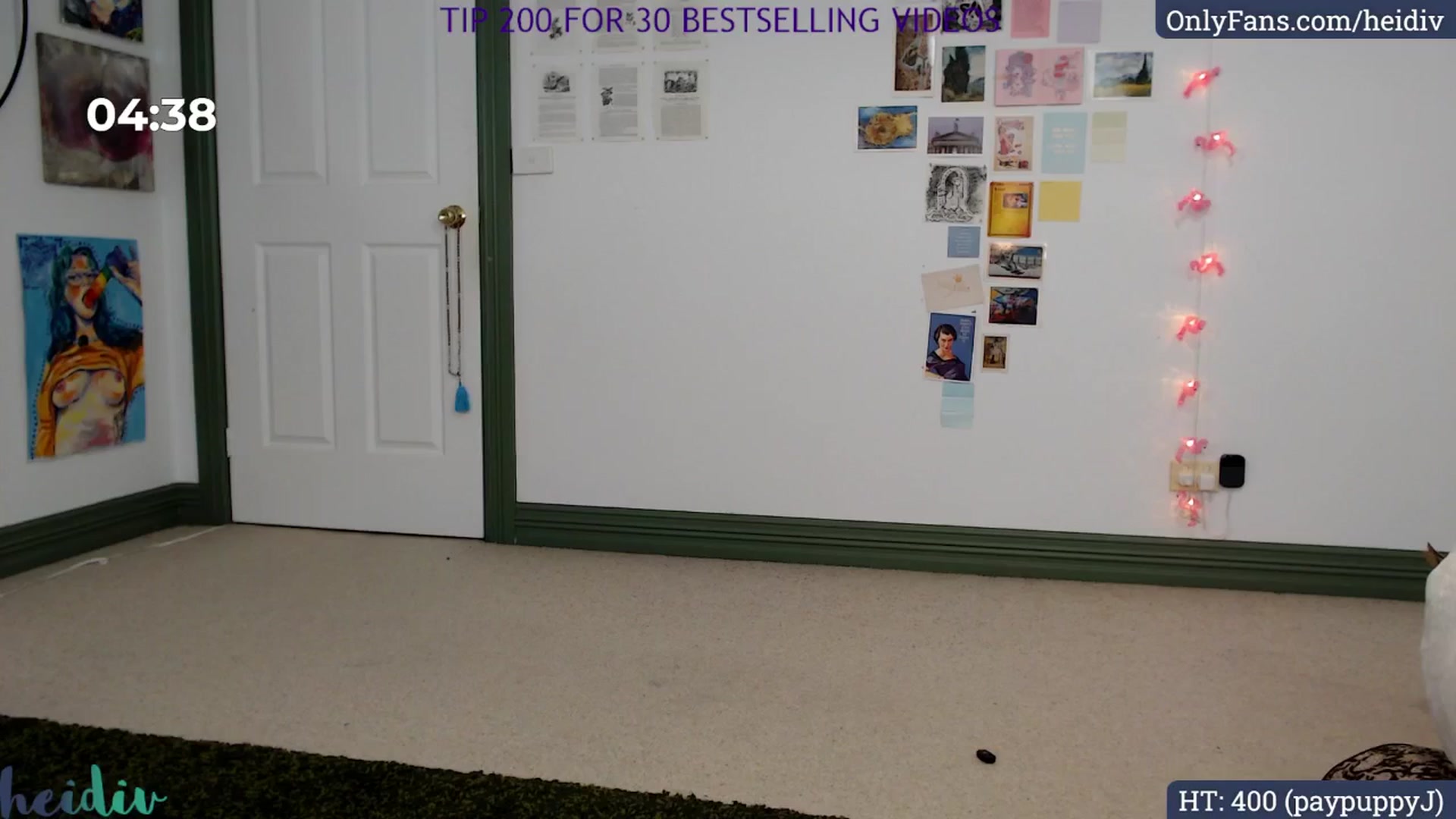 Gallery image thumbnail from Heidiv's myfreecams stream on, 04/03/2026, 01:55 image 18 of 20