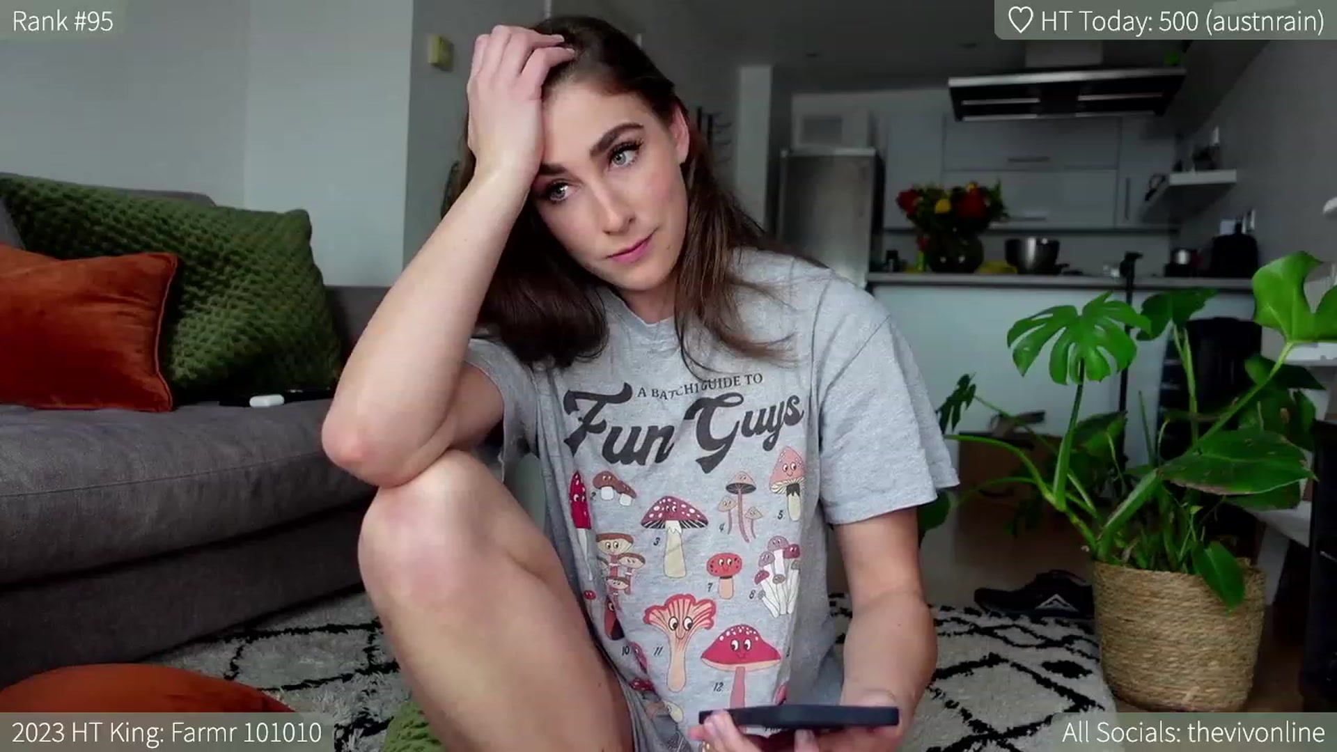 Gallery image thumbnail from HelloViv's myfreecams stream on, 03/03/2023, 14:33 image 3 of 20