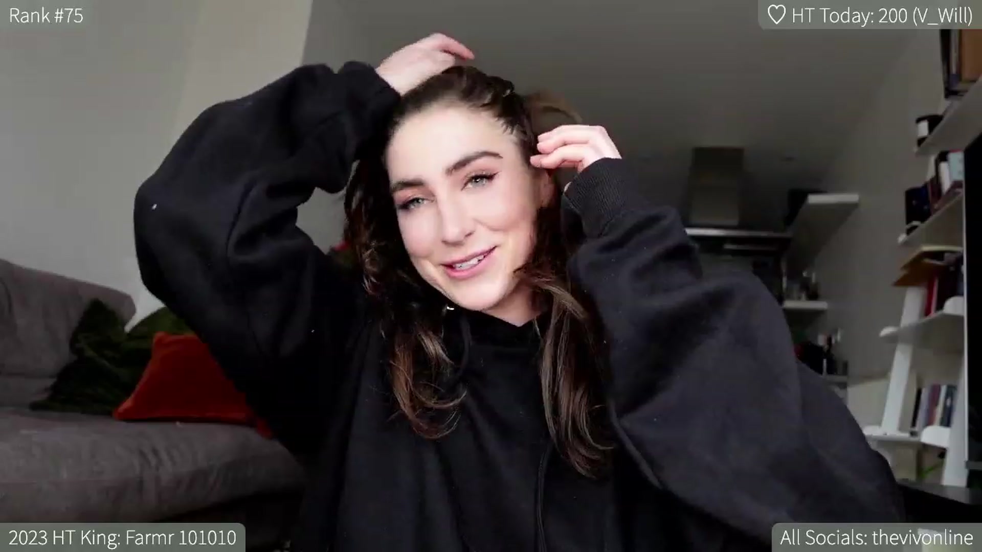 Gallery image thumbnail from HelloViv's myfreecams stream on, 03/11/2023, 18:02 image 8 of 20