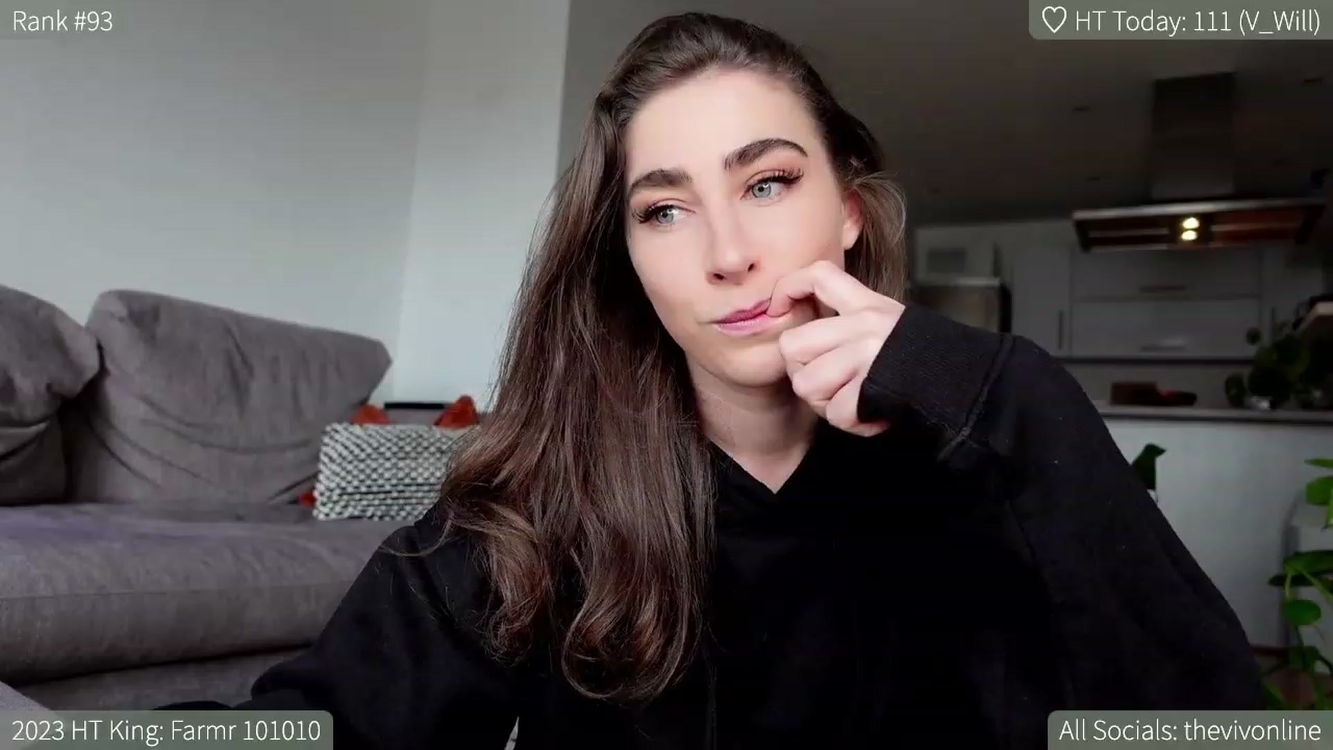 Gallery image thumbnail from HelloViv's myfreecams stream on, 03/14/2023, 12:23 image 20 of 20