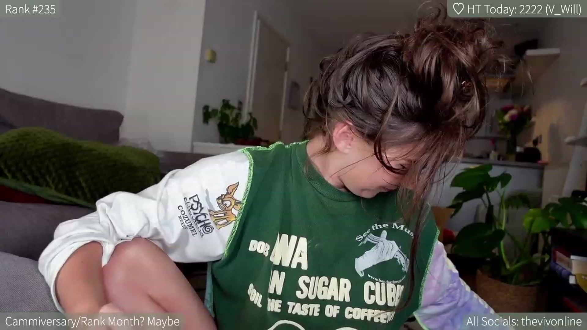 Gallery image thumbnail from HelloViv's myfreecams stream on, 04/03/2023, 20:34 image 16 of 20
