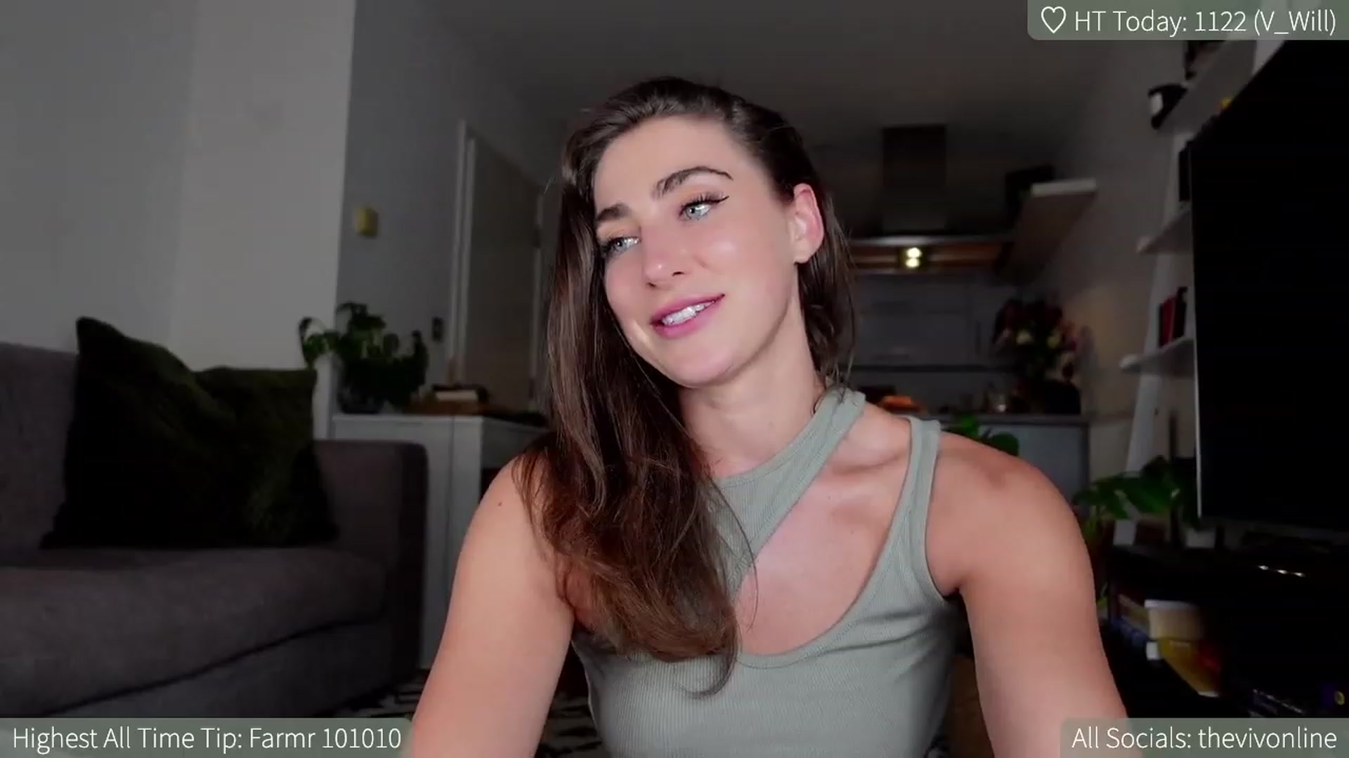 Gallery image thumbnail from HelloViv's myfreecams stream on, 04/09/2023, 21:24 image 14 of 20