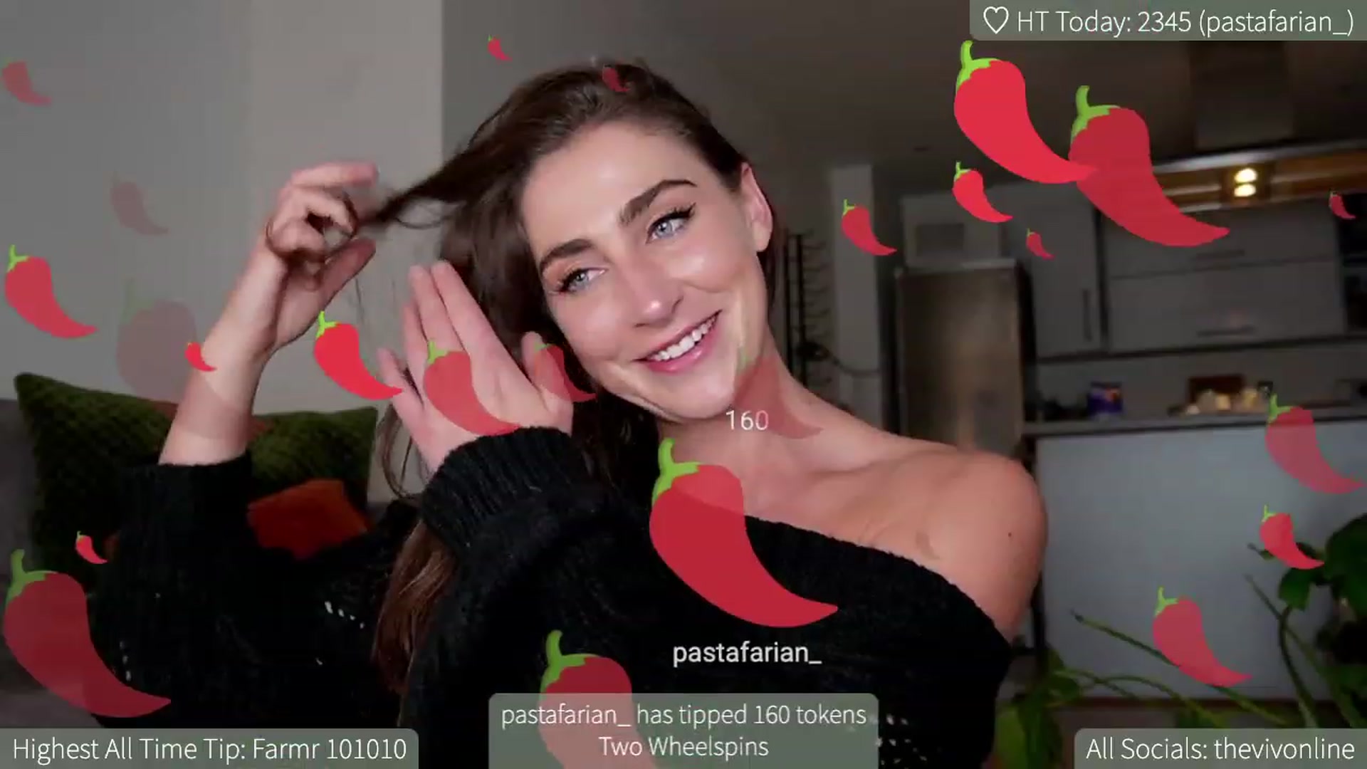 Gallery image thumbnail from HelloViv's myfreecams stream on, 04/18/2023, 20:21 image 15 of 20