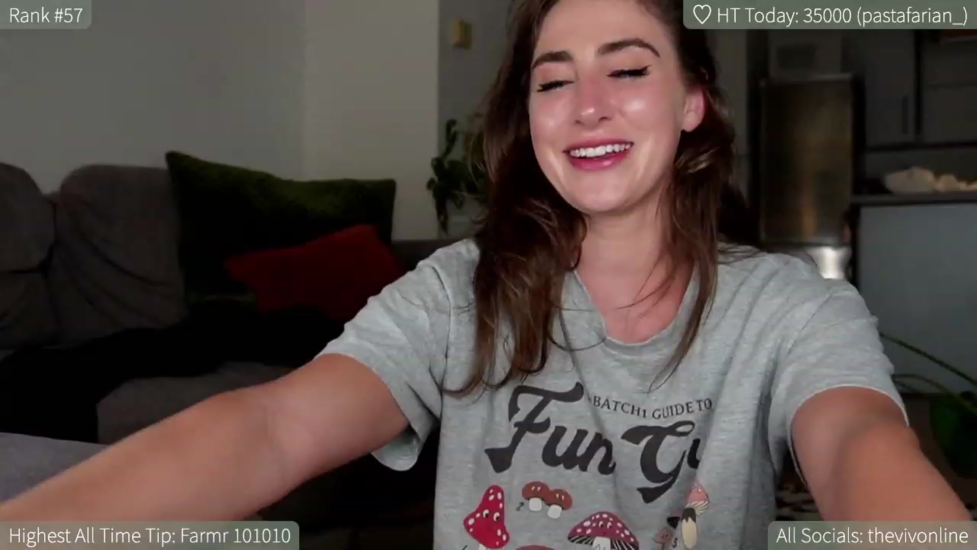 Gallery image thumbnail from HelloViv's myfreecams stream on, 04/18/2023, 22:27 image 2 of 20