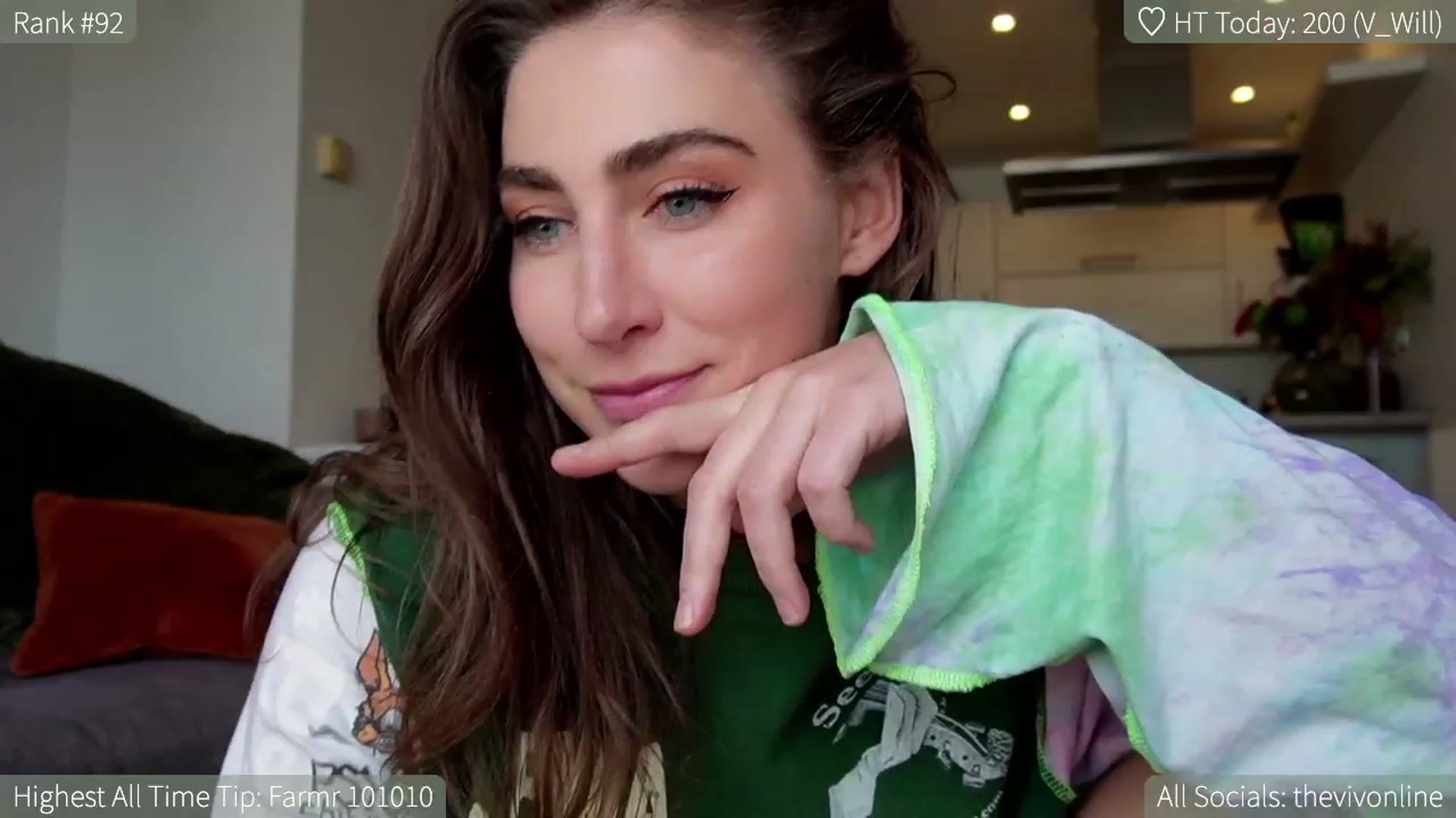 Gallery image thumbnail from HelloViv's myfreecams stream on, 04/25/2023, 12:42 image 3 of 20
