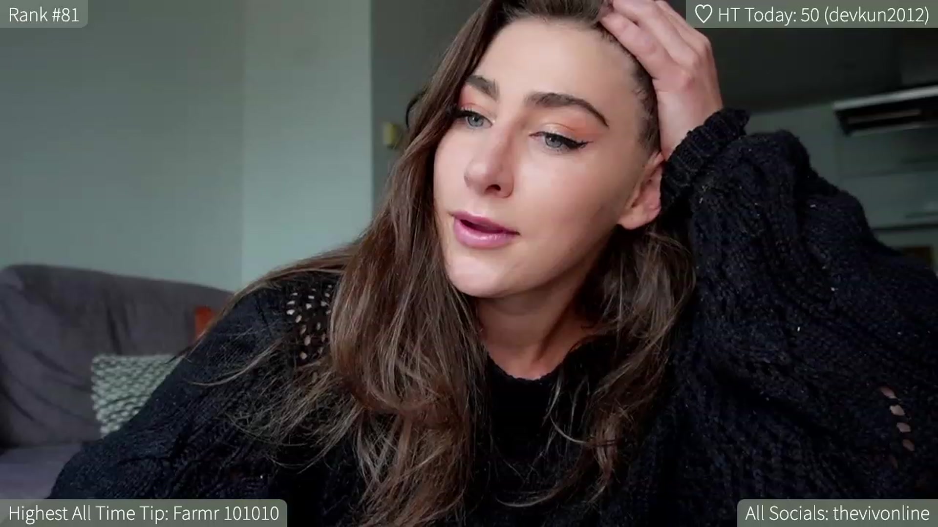 Gallery image thumbnail from HelloViv's myfreecams stream on, 04/27/2023, 15:35 image 4 of 20