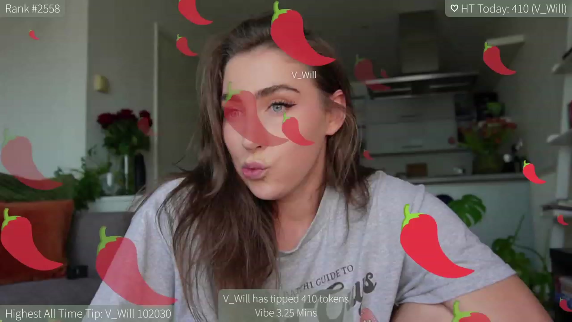 Gallery image thumbnail from HelloViv's myfreecams stream on, 05/03/2023, 14:21 image 4 of 20