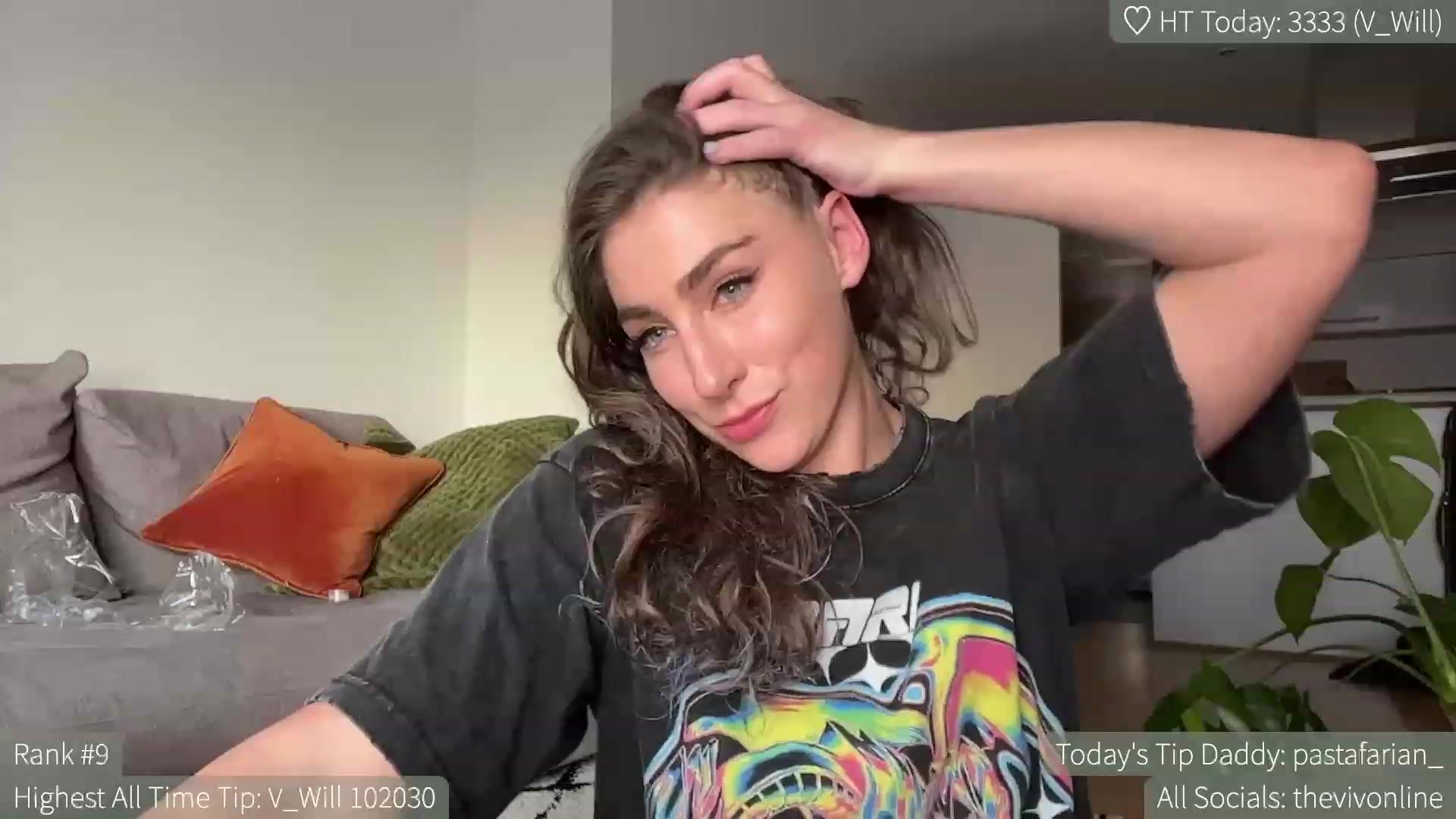 Gallery image thumbnail from HelloViv's myfreecams stream on, 06/04/2023, 19:55 image 17 of 20