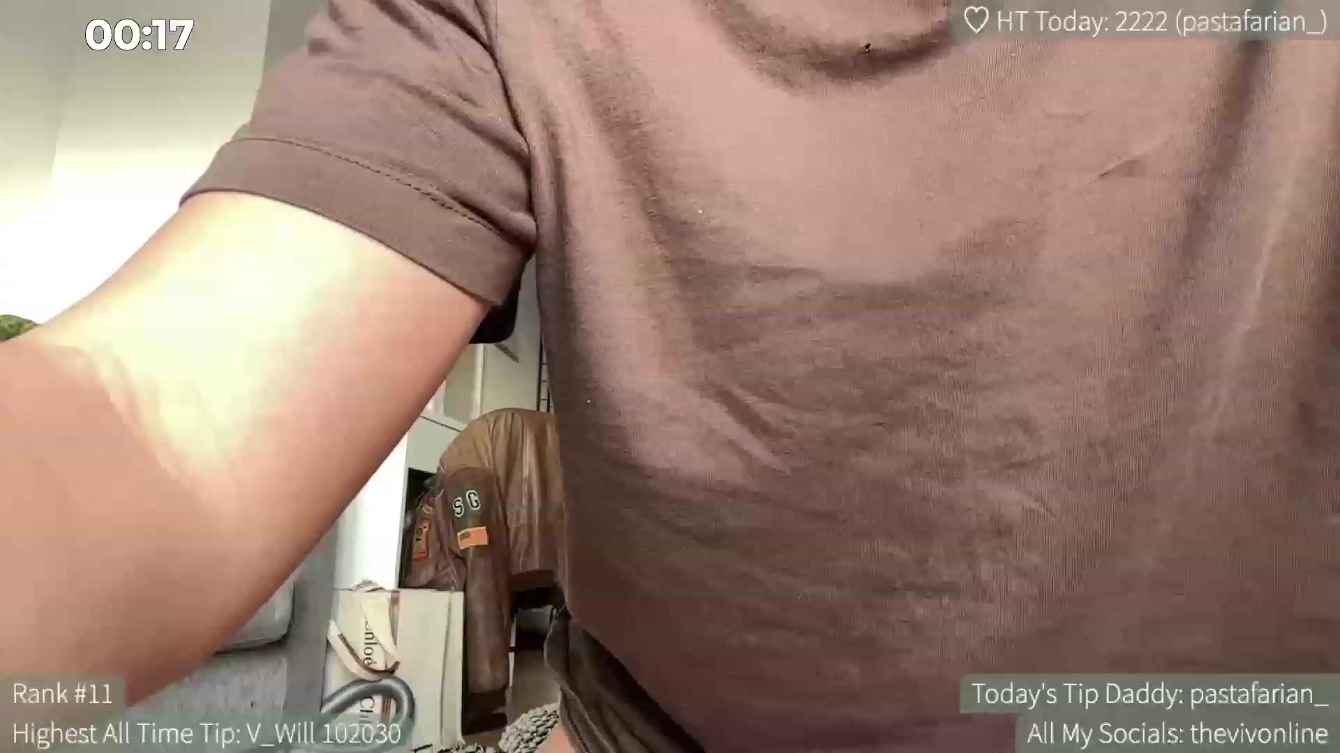 Gallery image thumbnail from HelloViv's myfreecams stream on, 06/07/2023, 18:30 image 19 of 20