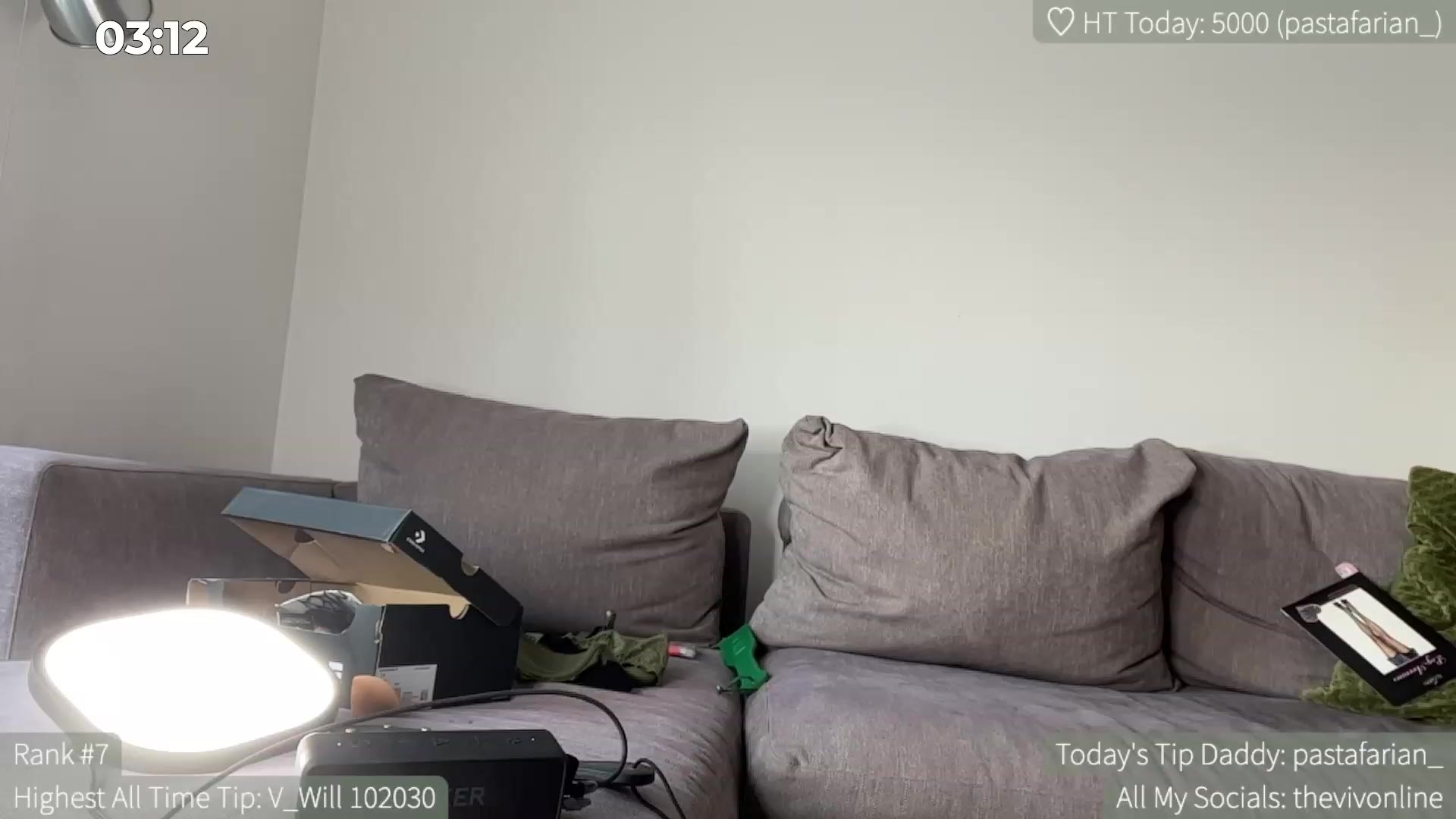 Gallery image thumbnail from HelloViv's myfreecams stream on, 06/07/2023, 20:23 image 14 of 20