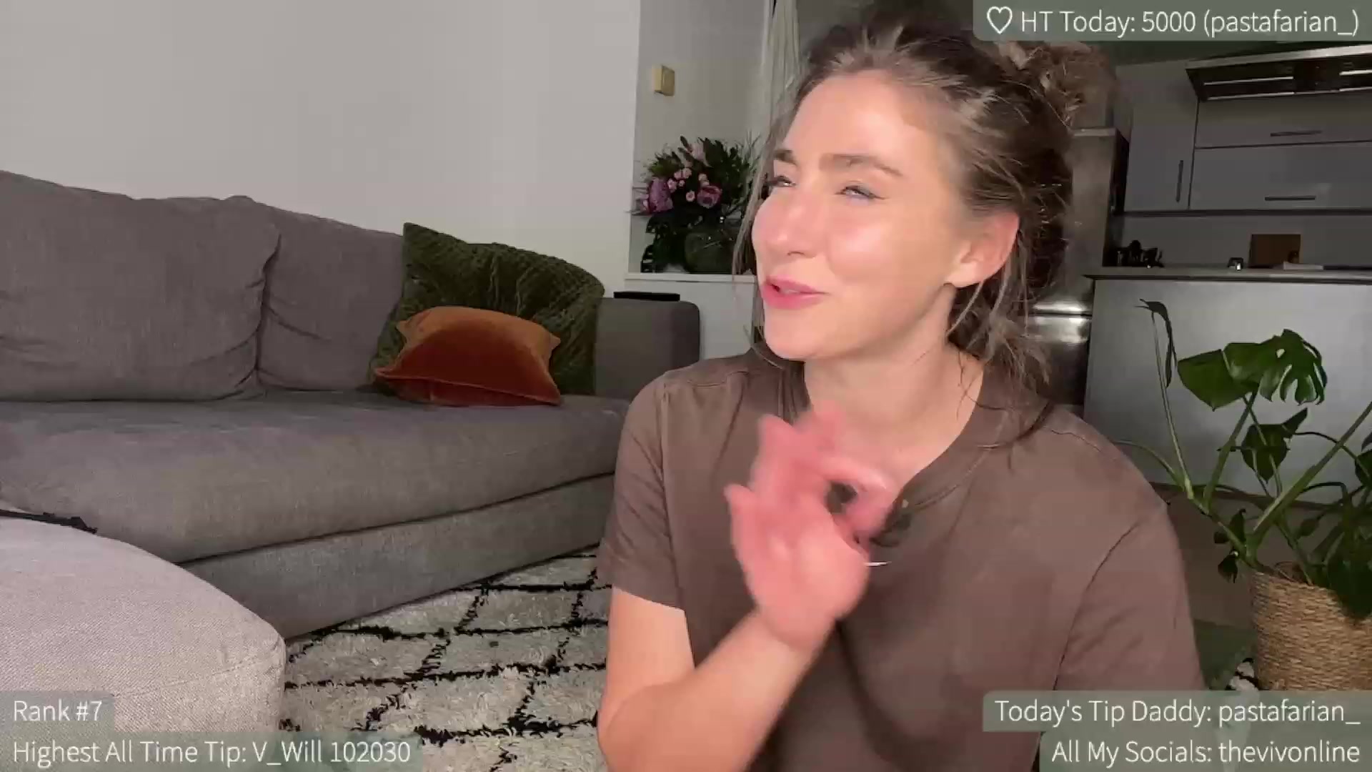 Gallery image thumbnail from HelloViv's myfreecams stream on, 06/07/2023, 21:02 image 16 of 20