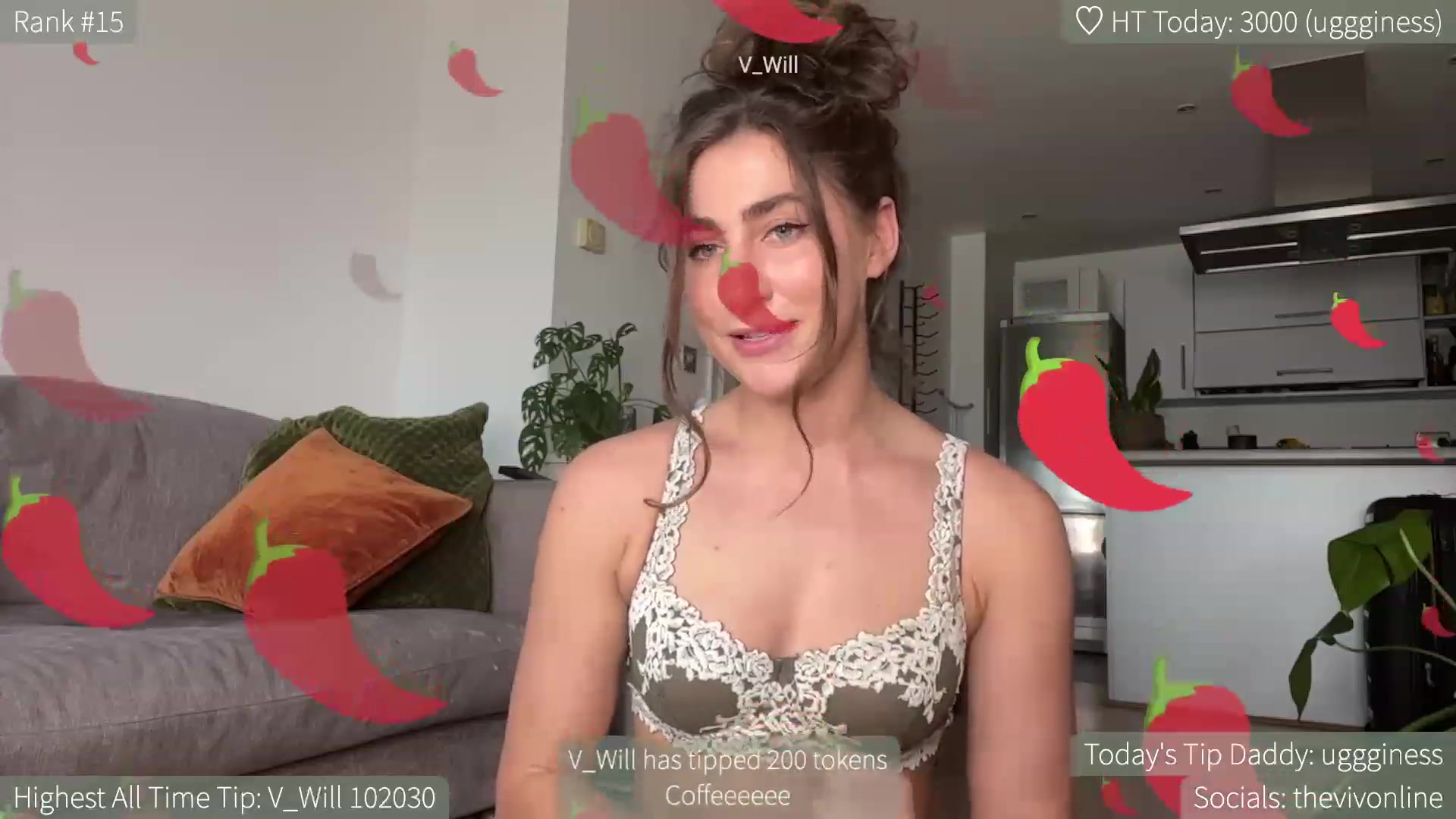 Gallery image thumbnail from HelloViv's myfreecams stream on, 06/11/2023, 19:20 image 7 of 20