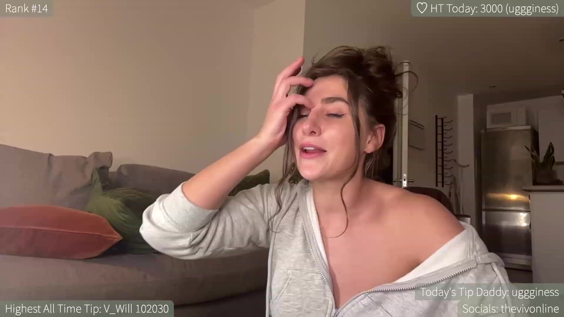 Gallery image thumbnail from HelloViv's myfreecams stream on, 06/11/2023, 22:50 image 14 of 20